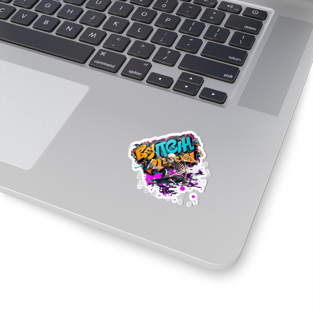 Cool Graffiti Kiss-Cut Stickers, Trendy Skateboard Accessories, Unique Laptop Decals, Street Art Decorations, Fun Gift for Teens