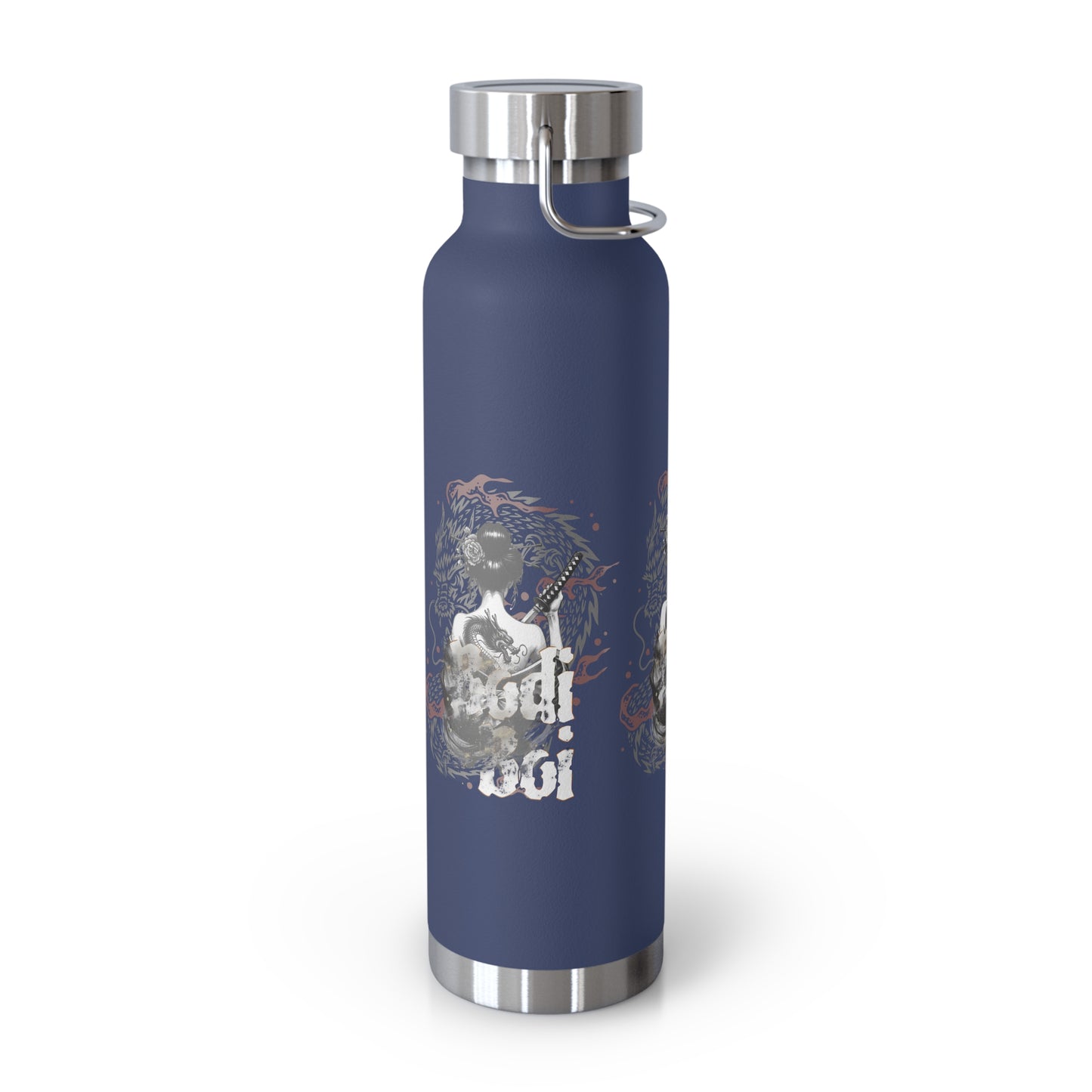 Stylish Insulated Water Bottle, Eco-friendly Drinkware, Stainless Steel Travel Flask, Perfect Gift for Adventurers, Unique Art Design
