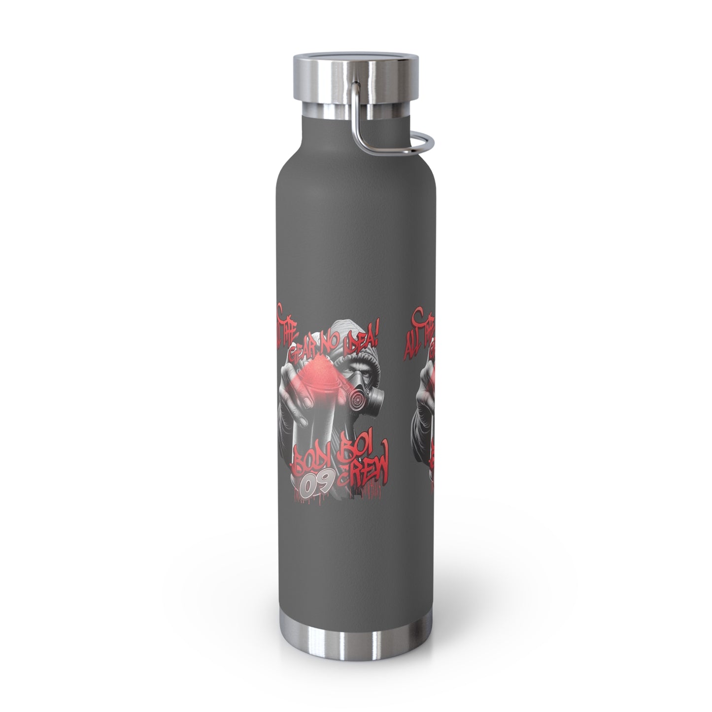 Stylish Insulated Water Bottle with Motivational Design, 22oz, Fitness Hydration, Gym Gear, Eco-Friendly Gift, Inspirational Water Bottle