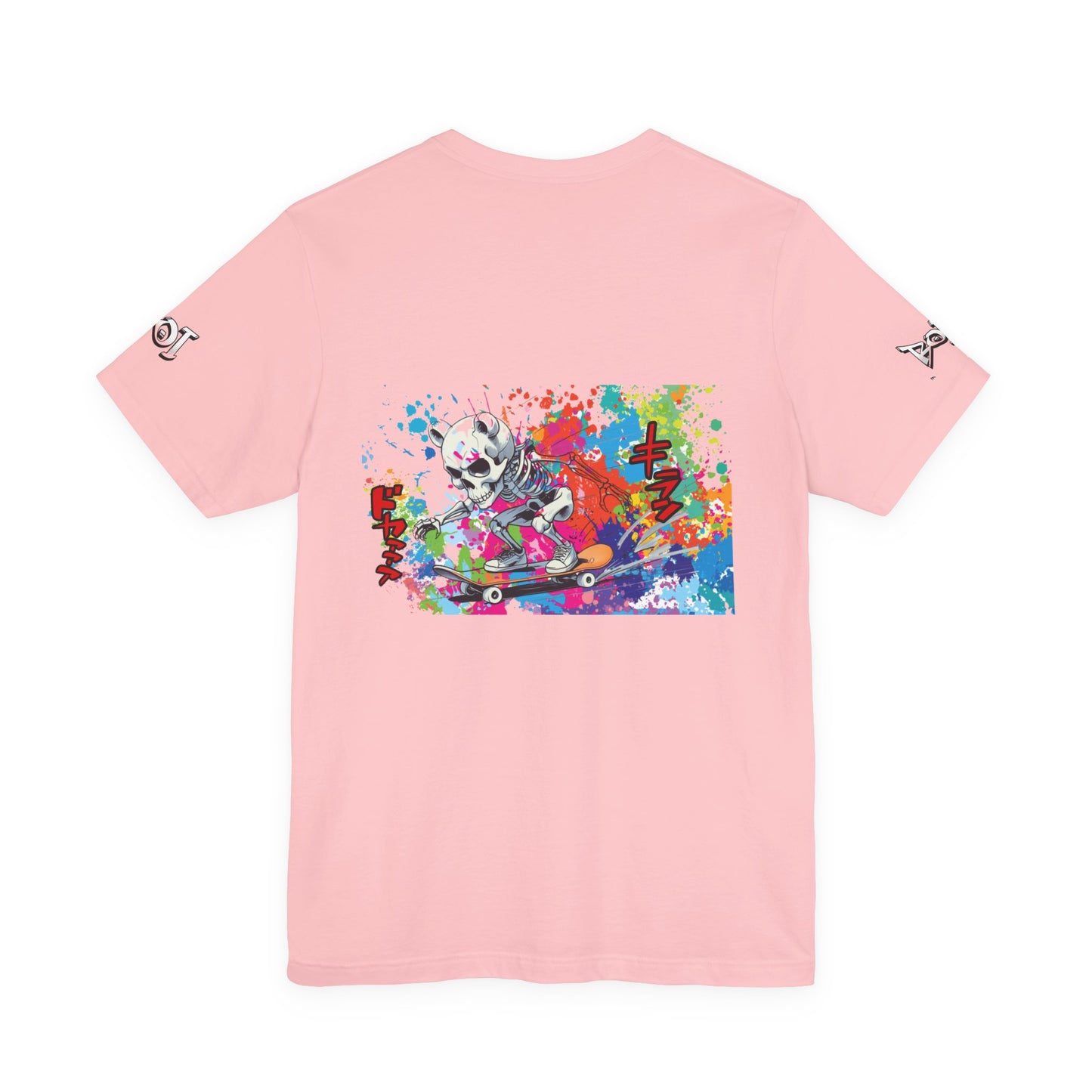 Colorful Skateboarding Art Unisex Tee, Trendy Graphic T-Shirt, Skate Culture Apparel, Fun Streetwear Gift, Summer Festival Shirt, [...]