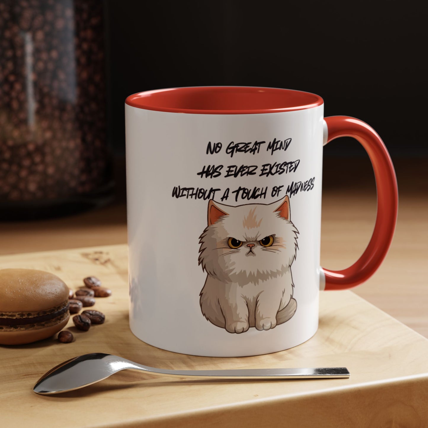 Funny Cat Quote Coffee Mug | Gift for Cat Lovers | Unique Tea Cup | Pet Owner Present | Cute Kitchen Decor | Humorous Mug