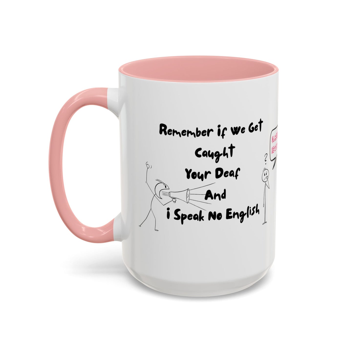 Humorous Accent Coffee Mug, Funny Gift for Language Lovers, Quirky Tea Mug, Cute Coffee Cup, Ideal for Friends, Family, or Students