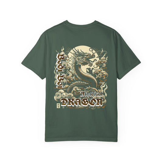 Mythical Dragon T-shirt with 'Bod Boi' Design, Cool Graphic Tee, Unisex T-shirt, Casual Wear, Unique Gift for Friends, Streetwear Style