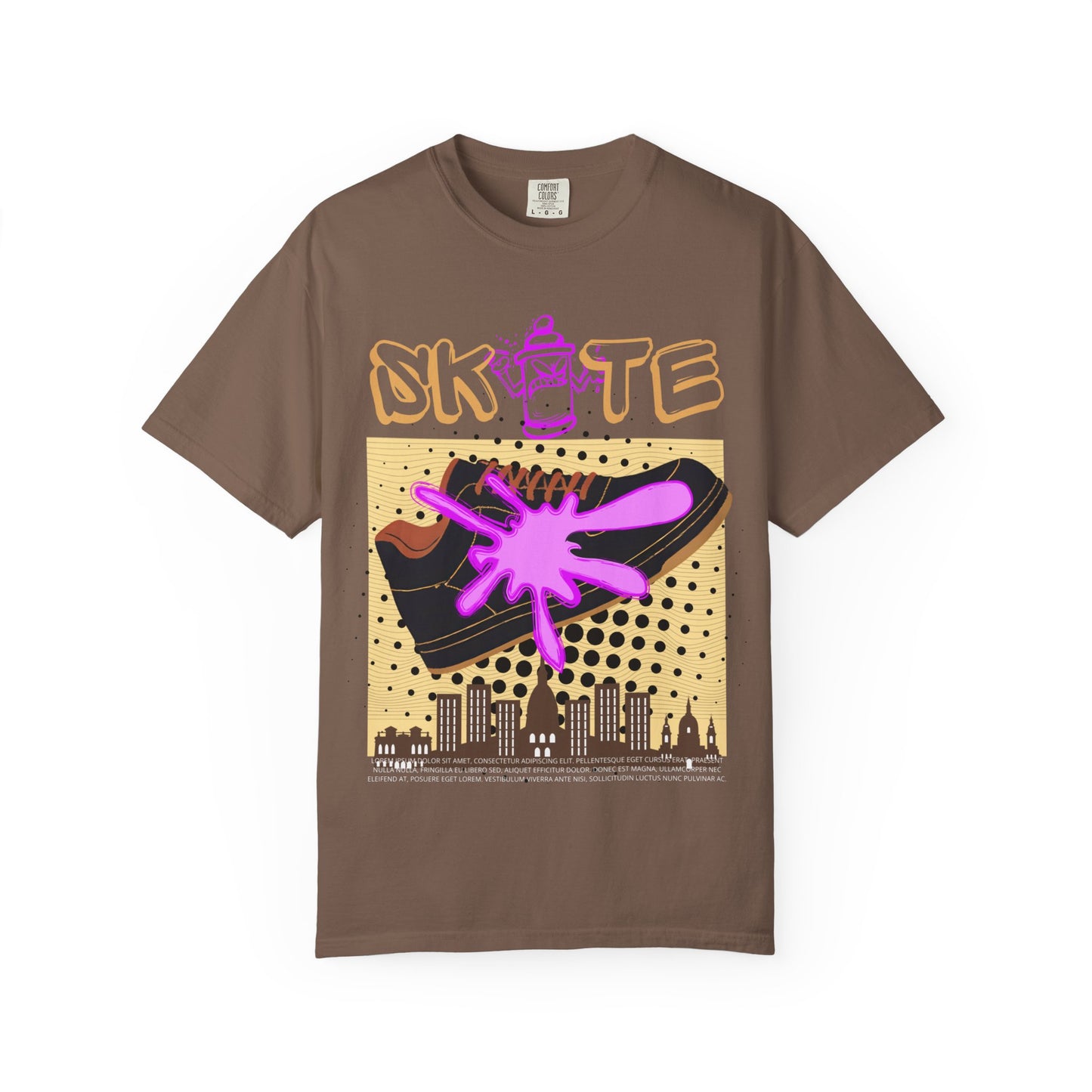 Unisex Skate-Inspired T-Shirt, Streetwear Tee, Graphic Apparel, Casual Wear, Gift for Skaters, Urban Style Shirt