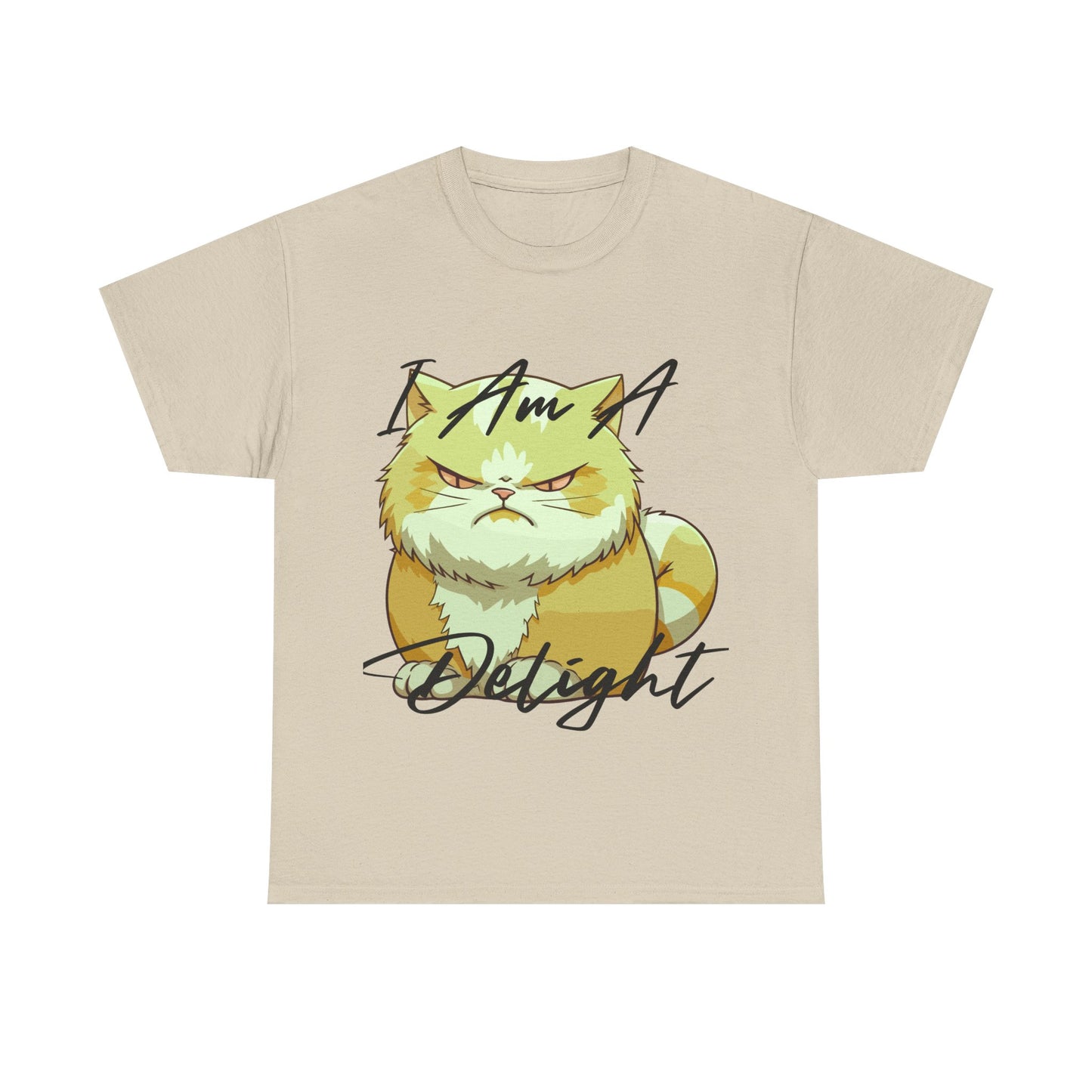 Funny Cat I'm a delight T-Shirt for Animal Lovers, Comfortable Cotton Tee, Gift for Cat Owners, Perfect for Casual Wear, I Am A Delight Tee, Gift [...]