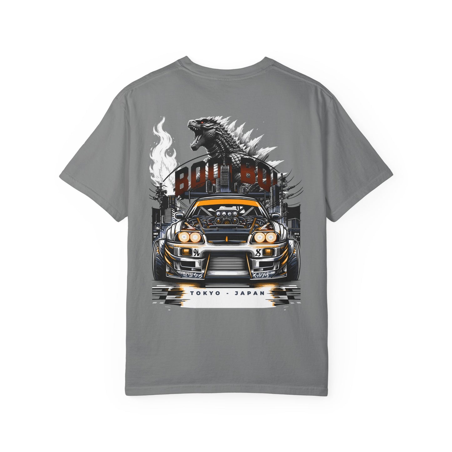 Tokyo-Inspired Unisex T-Shirt, Bodi Boi Car Design, Casual Wear, Gift for Car Lovers, Unique Graphic Tee, Streetwear Fashion, Retro Style