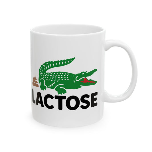 Funny Ceramic Mug - Lacrosse Lovers Gift, Sports Fan Tumbler, Humor Coffee Cup, Unique Lacrosse Design, Gift for Athlete