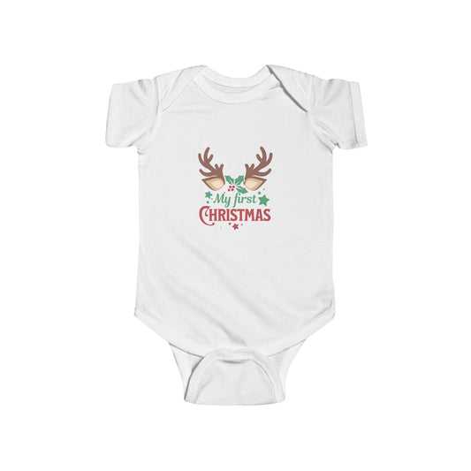 My First Christmas Bodysuit | Baby Holiday Outfit, Cute Infant Clothes, Christmas Gift, Newborn Onesie, Toddler Apparel