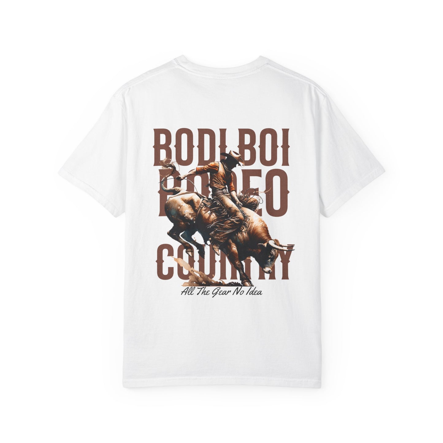 Unisex Cowboy Rodeo T-Shirt, BODI BOI Country Tee, Western Apparel, Country Music Gift, Rodeo Fan Shirt