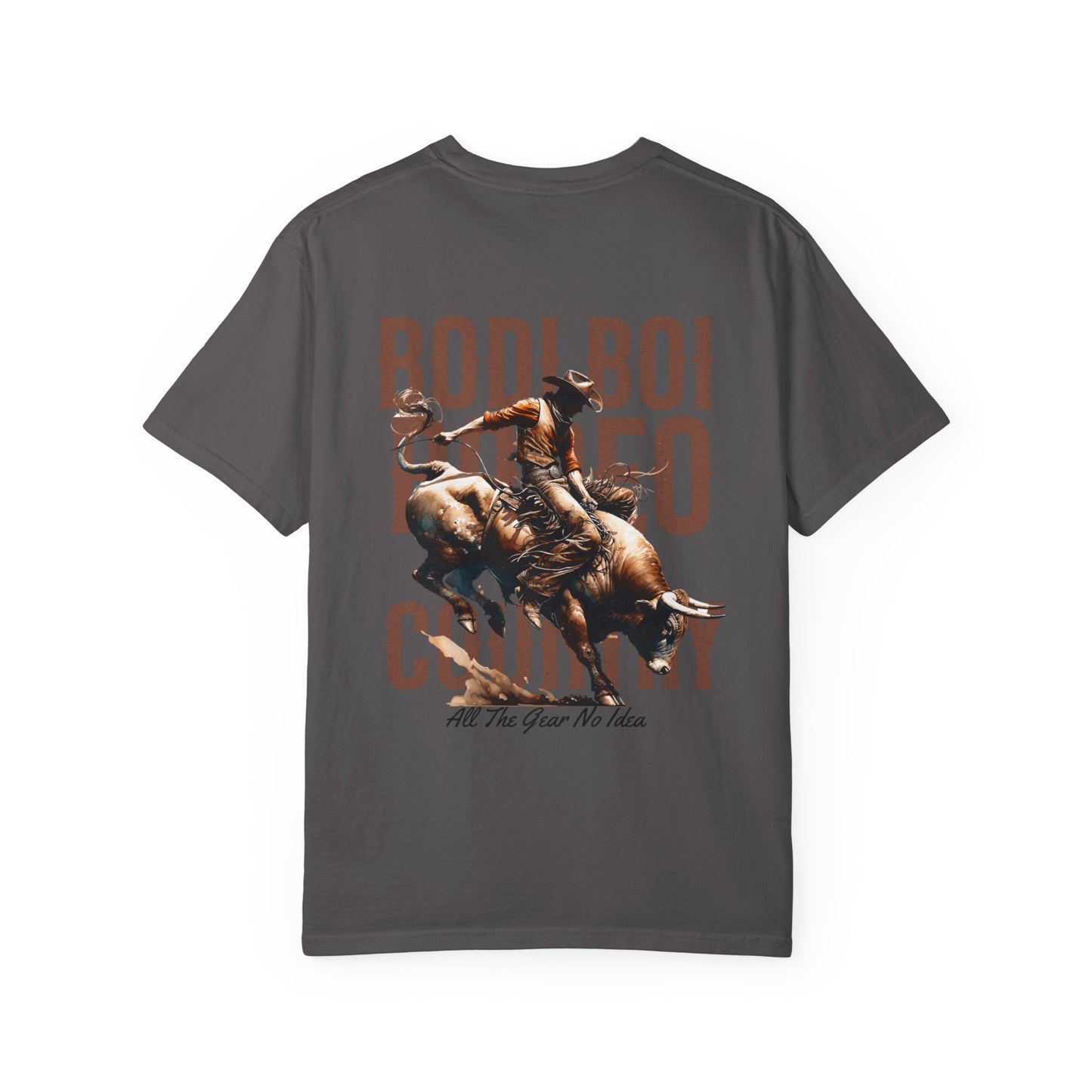 Unisex Cowboy Rodeo T-Shirt, BODI BOI Country Tee, Western Apparel, Country Music Gift, Rodeo Fan Shirt