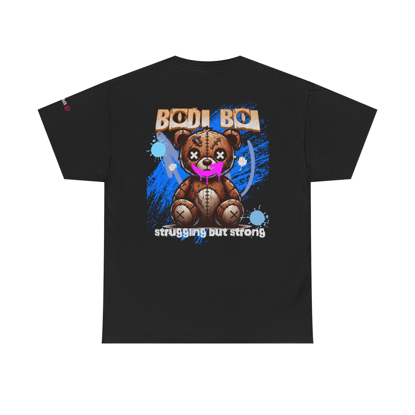 Unisex Heavy Cotton Tee with Playful Bear Design, Cute Graphic Tee for Everyday Wear, Fun Gift for Birthdays, Casual Fashion [...]