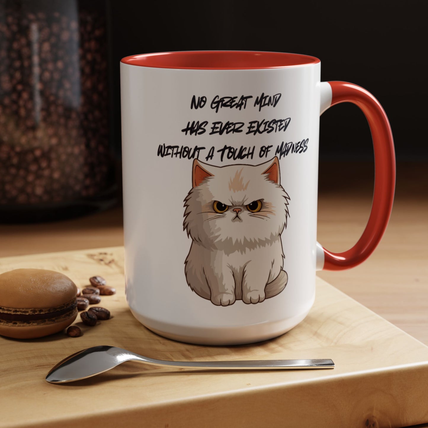 Funny Cat Quote Coffee Mug | Gift for Cat Lovers | Unique Tea Cup | Pet Owner Present | Cute Kitchen Decor | Humorous Mug