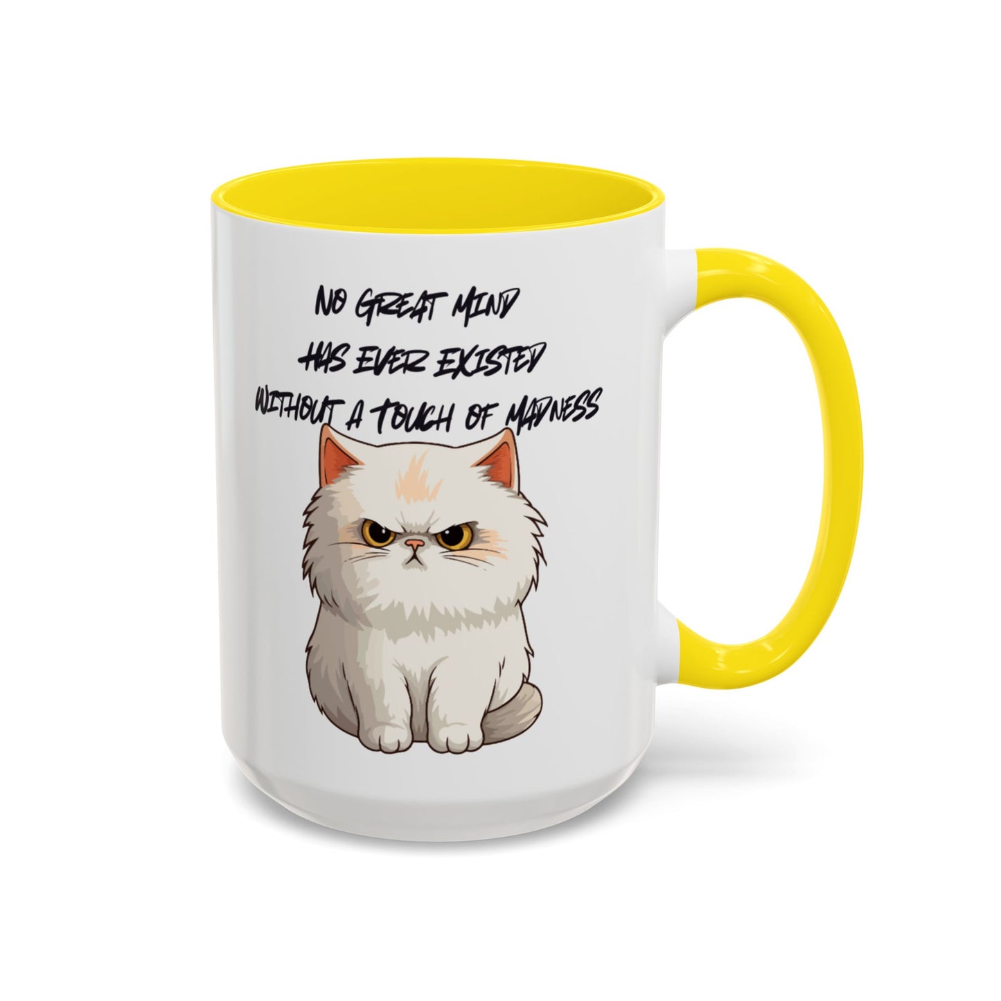Funny Cat Quote Coffee Mug | Gift for Cat Lovers | Unique Tea Cup | Pet Owner Present | Cute Kitchen Decor | Humorous Mug