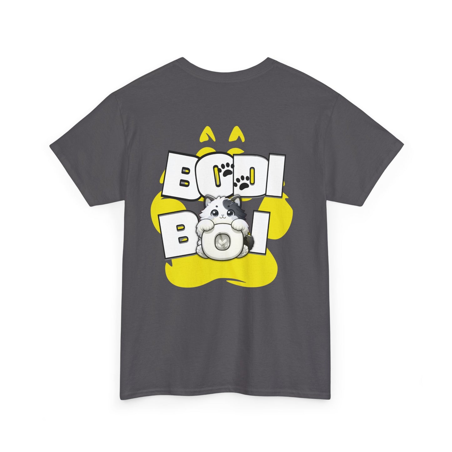 Boo Boi Unisex Heavy Cotton Tee | Cute Animal Graphic Shirt, Casual Wear, Gift for Pet Lovers, Fun T-Shirt, Unique Design