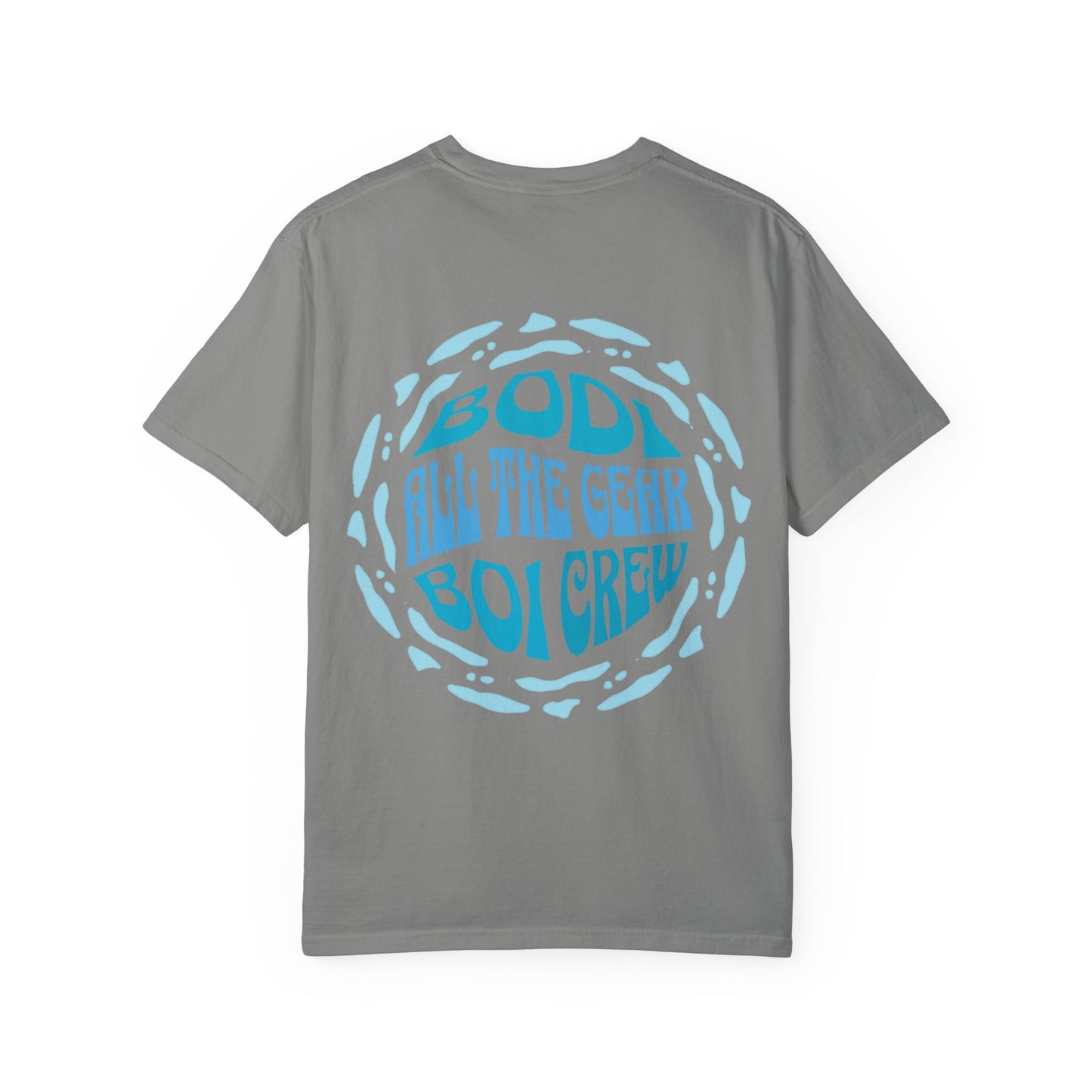Bodi Gear Crew T-Shirt | Unisex Casual Graphic Tee for Outdoor Adventures, Gift for Him, Retro Style, Summer Vibe, Relaxed Fit
