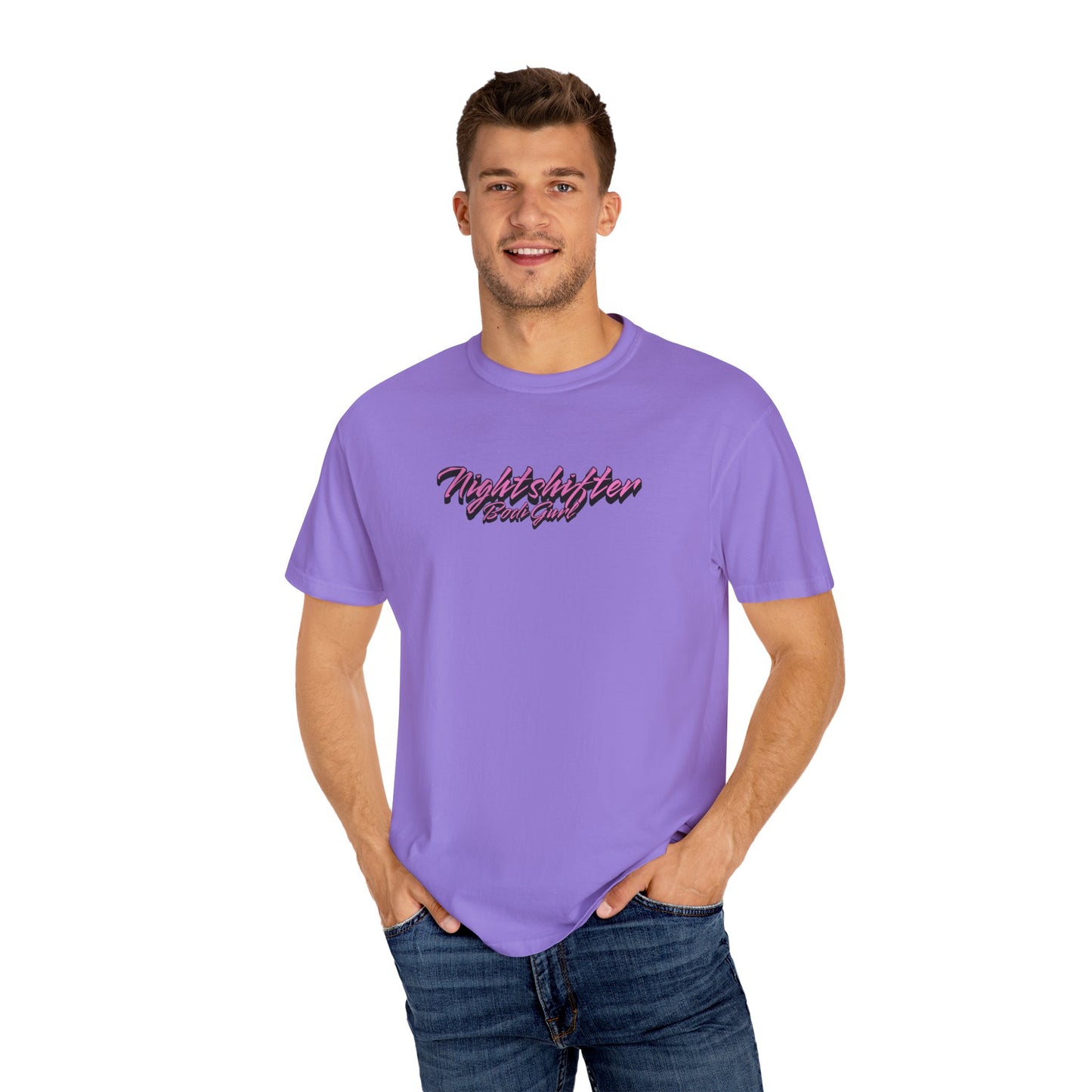 Nightshifter Girl Drifter T-shirt | Unisex Retro Car Tee | Perfect for Car Lovers, Night-Outs, Birthdays, and Gifts