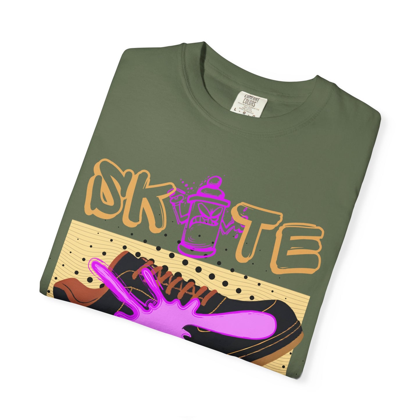 Unisex Skate-Inspired T-Shirt, Streetwear Tee, Graphic Apparel, Casual Wear, Gift for Skaters, Urban Style Shirt