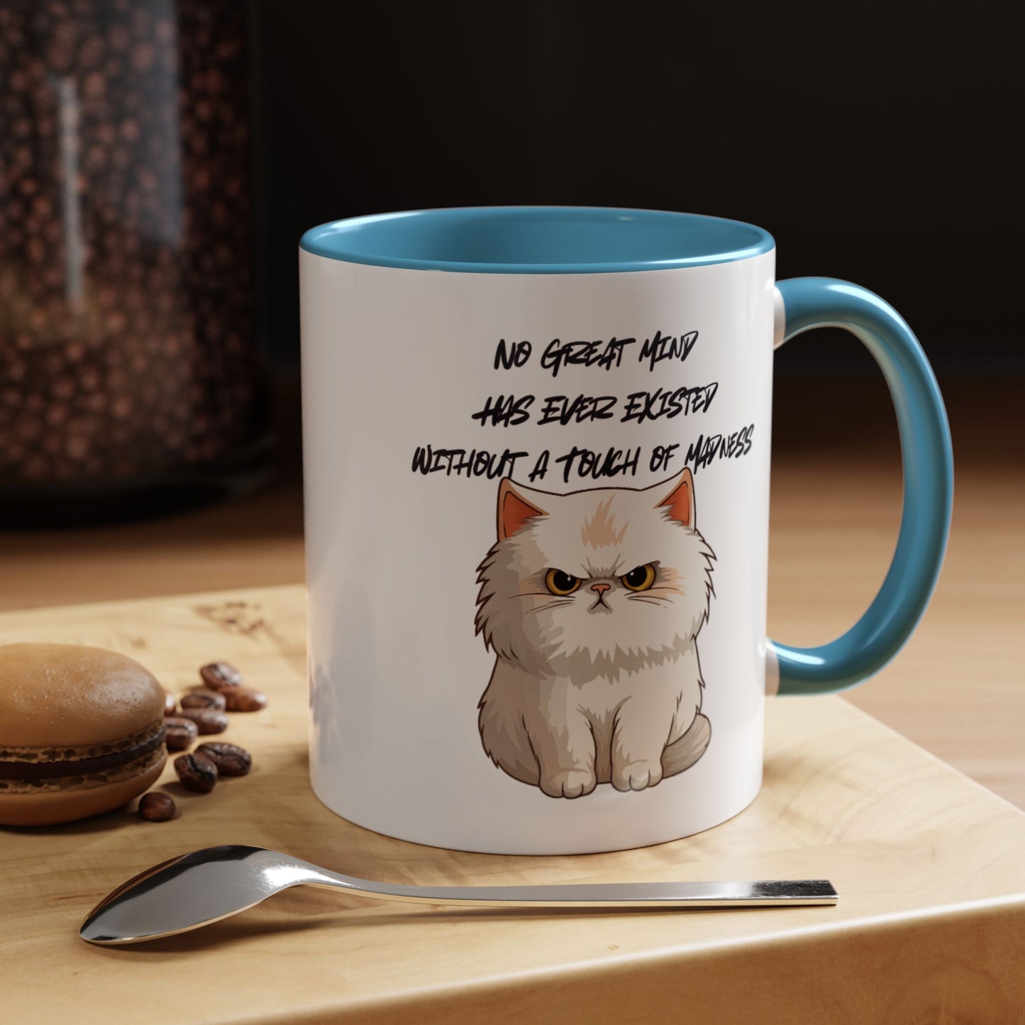 Funny Cat Quote Coffee Mug | Gift for Cat Lovers | Unique Tea Cup | Pet Owner Present | Cute Kitchen Decor | Humorous Mug