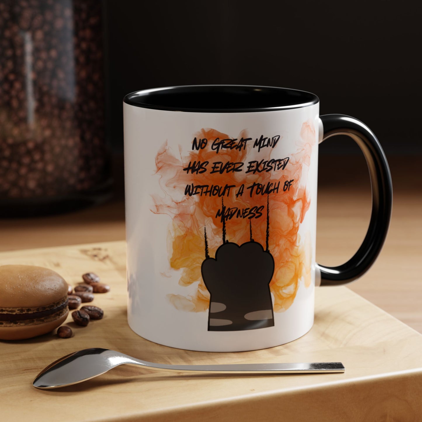 Inspirational Coffee Mug, Artsy Quote Mug, Unique Gift for Creatives, Motivational Brew Cup, Perfect for Home Office
