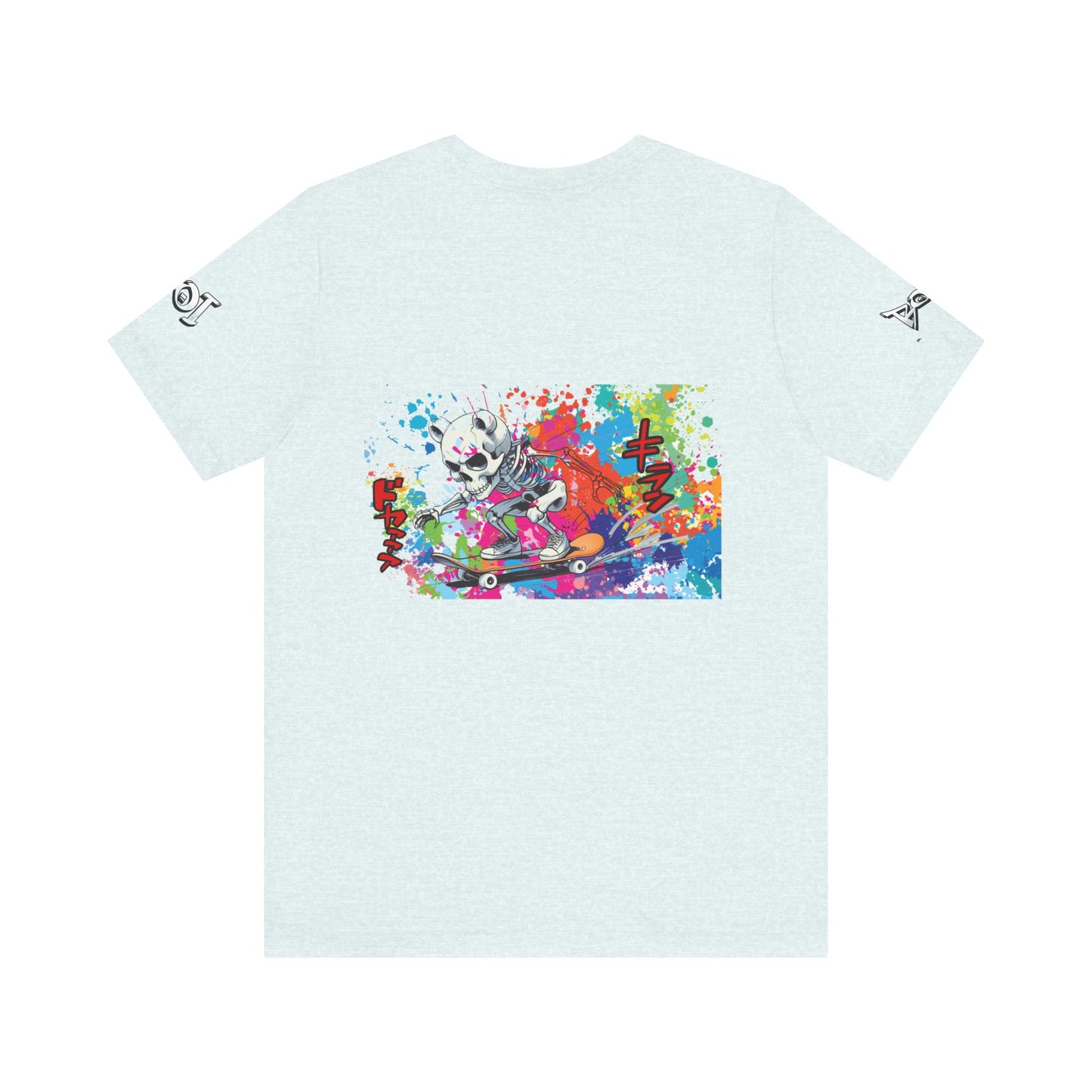 Colorful Skateboarding Art Unisex Tee, Trendy Graphic T-Shirt, Skate Culture Apparel, Fun Streetwear Gift, Summer Festival Shirt, [...]