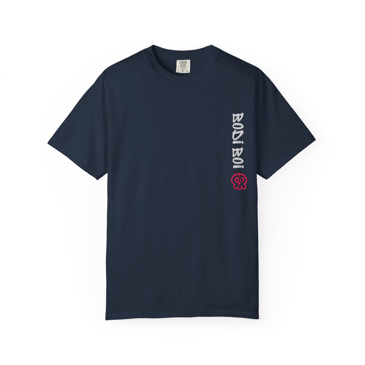 Garment-Dyed Unisex T-Shirt with Bold Koi Design, Trendy Streetwear, Gift for Casual Wear, Unique Graphic Tee, Perfect for Summer Vibes