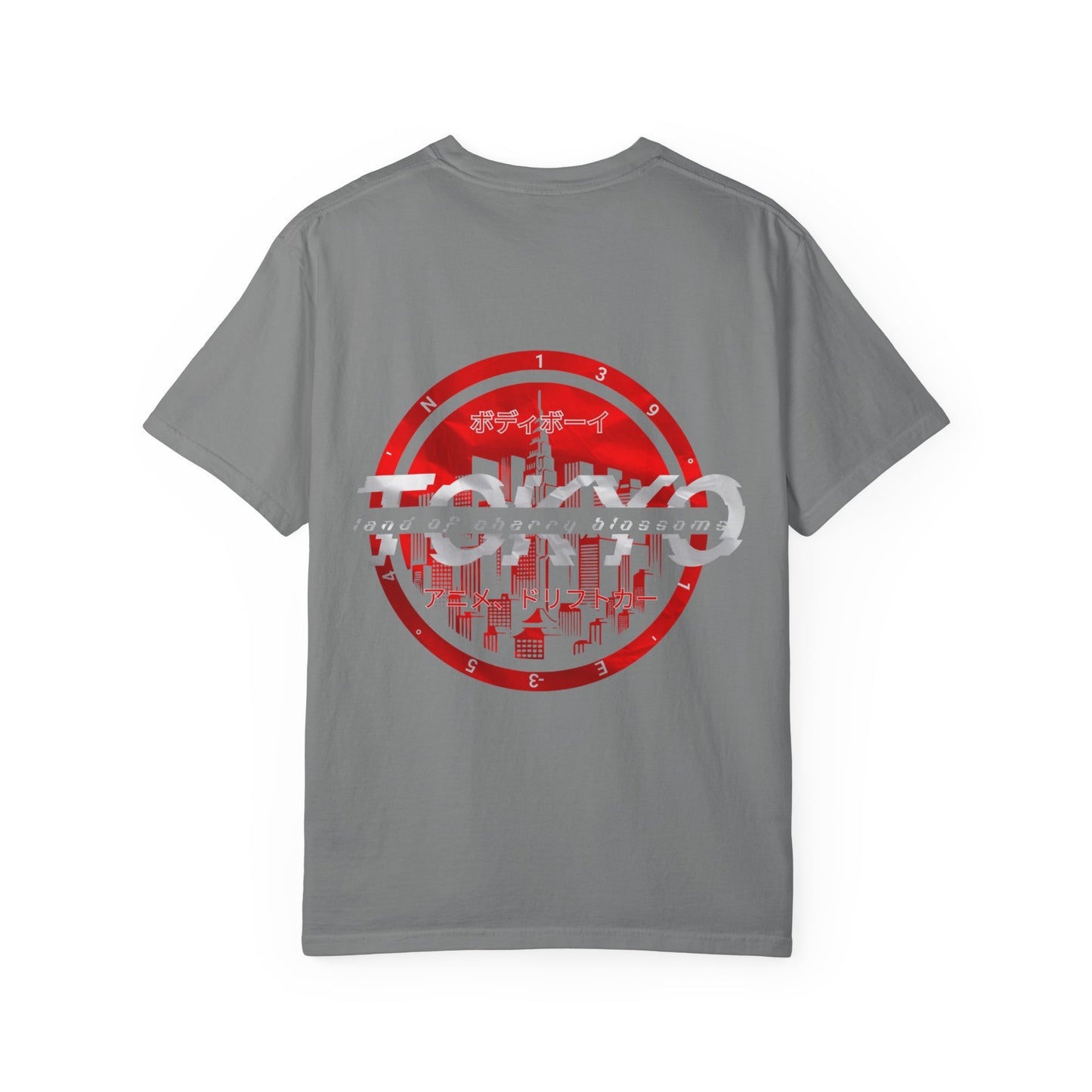 Bodi boi Garment-Dyed T-Shirt, Trendy Streetwear Tee, Travel Souvenir Shirt, Casual Wear, Gift for Tokyo Lovers
