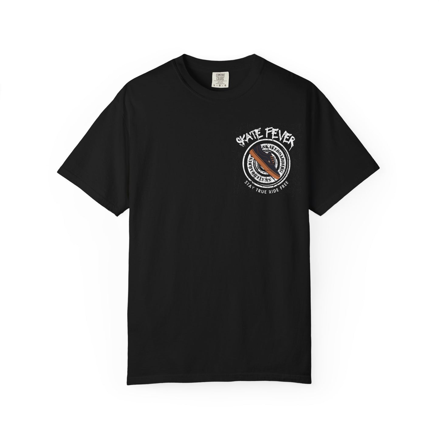 Skate Fever Unisex T-shirt - Retro Skateboarding Tee, Gift for Skaters, Streetwear, Casual Style, Birthday, Chill Vibes