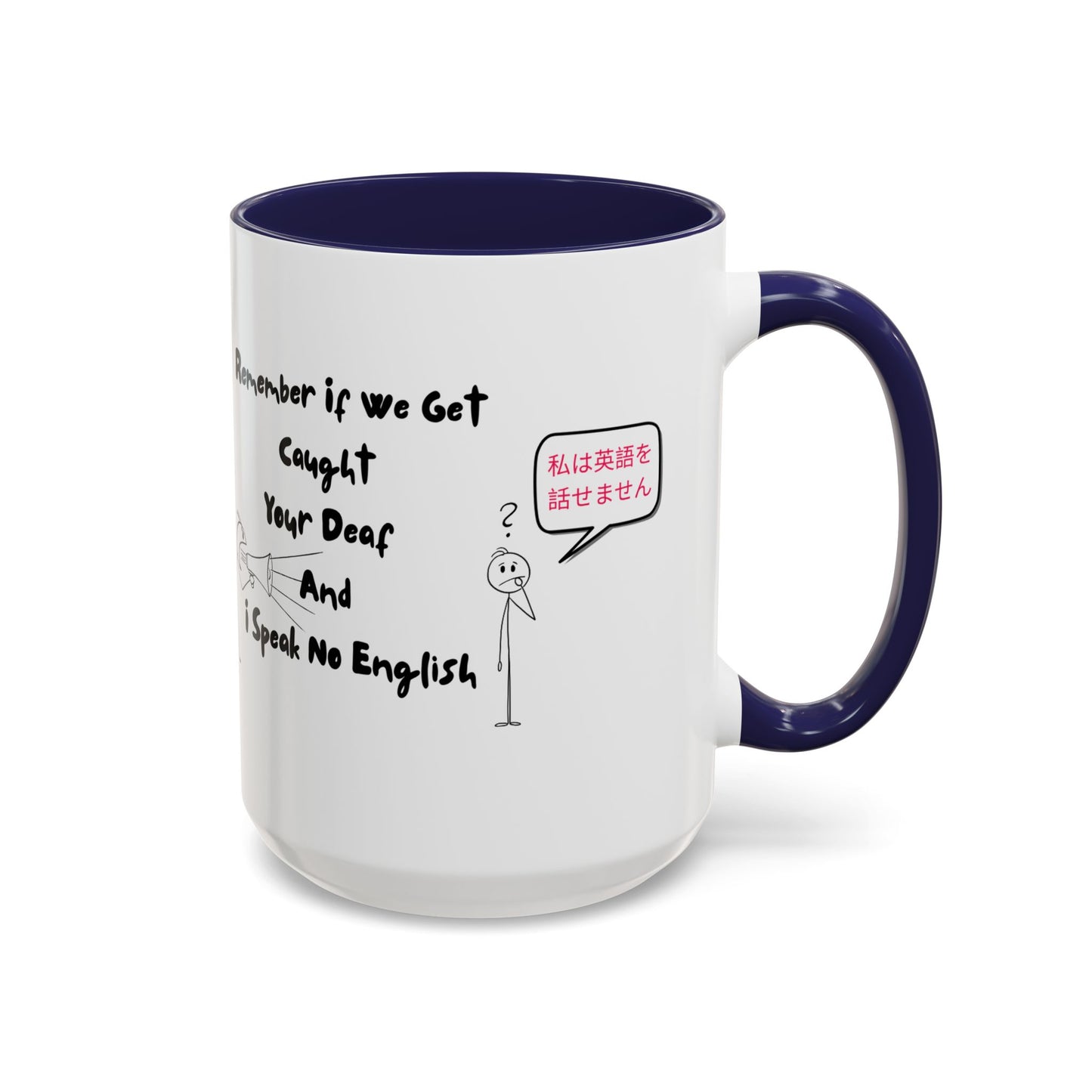 Humorous Accent Coffee Mug, Funny Gift for Language Lovers, Quirky Tea Mug, Cute Coffee Cup, Ideal for Friends, Family, or Students