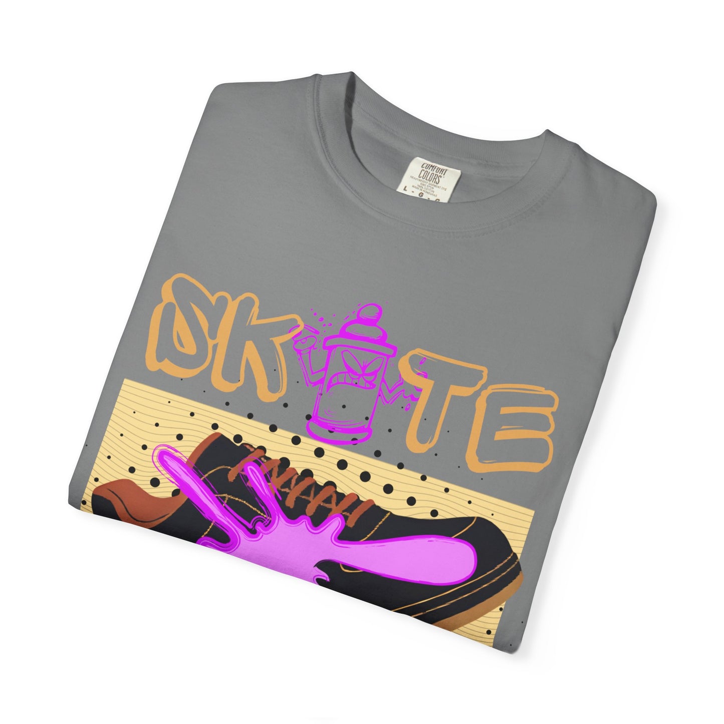 Unisex Skate-Inspired T-Shirt, Streetwear Tee, Graphic Apparel, Casual Wear, Gift for Skaters, Urban Style Shirt