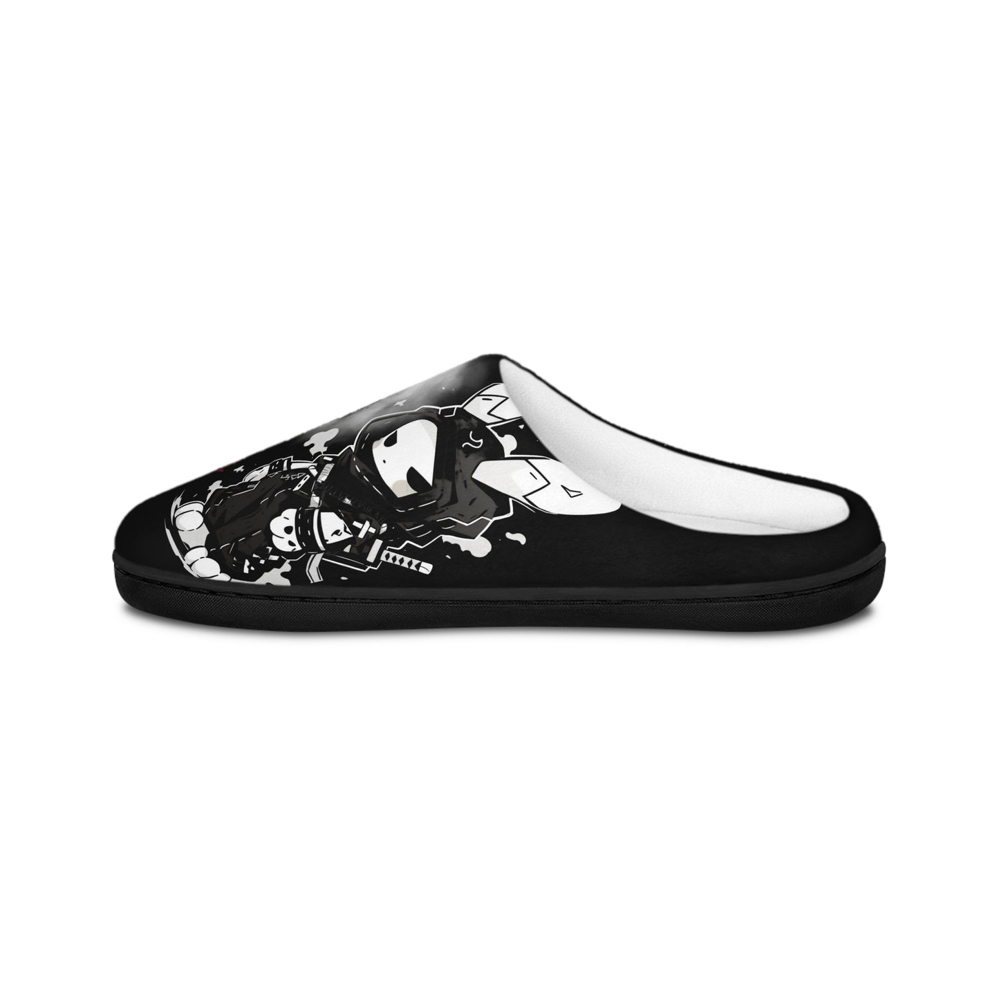 Men's Indoor Slippers Gothic Bunny with Unique Graphic Design, Cozy House Footwear, Perfect Gift for Him, Trendy Homewear, Travel Slippers, [...]