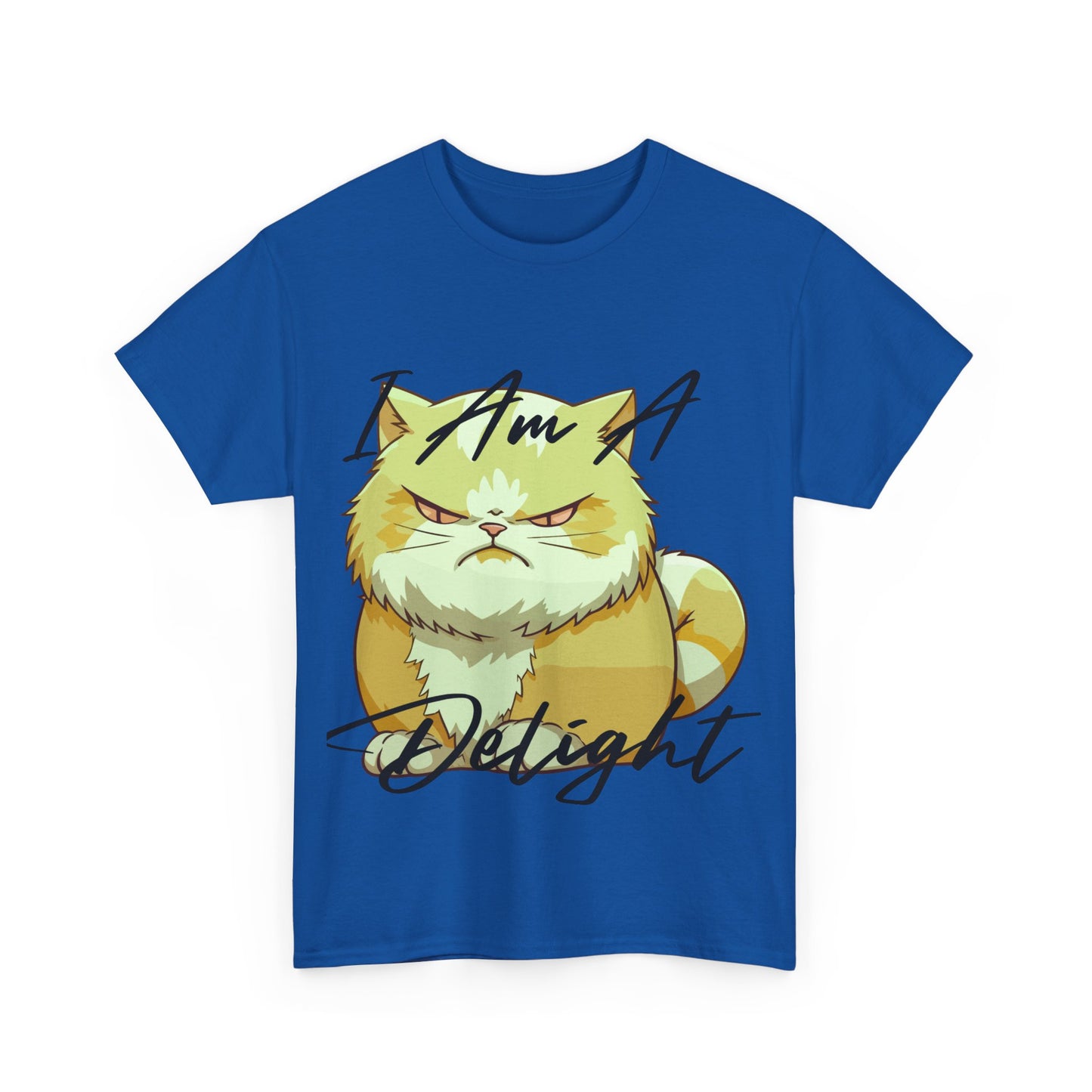 Funny Cat I'm a delight T-Shirt for Animal Lovers, Comfortable Cotton Tee, Gift for Cat Owners, Perfect for Casual Wear, I Am A Delight Tee, Gift [...]