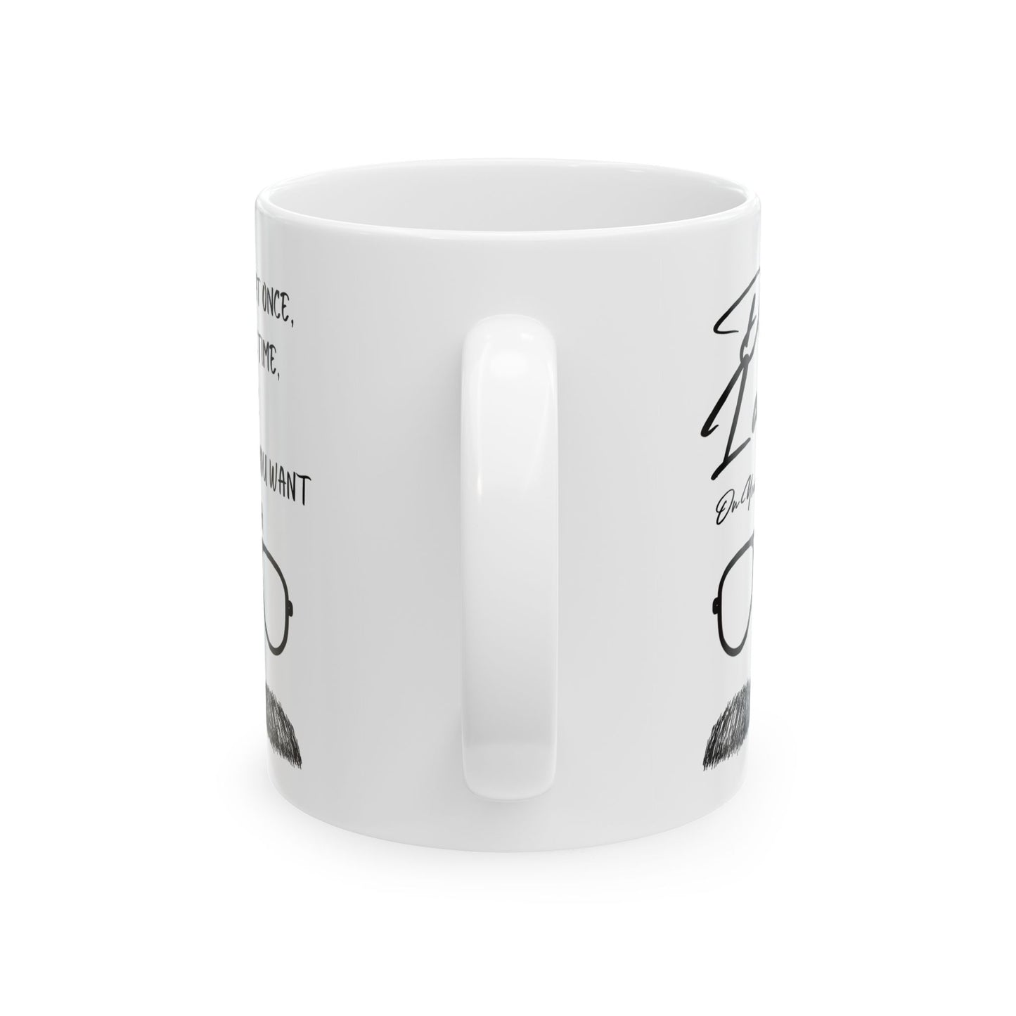 Do It Lady On Ur Birthday, Funny Gift for Friends, Unique Home Decor, Cute Animal Mug, Gift for Dog and Cat Owners