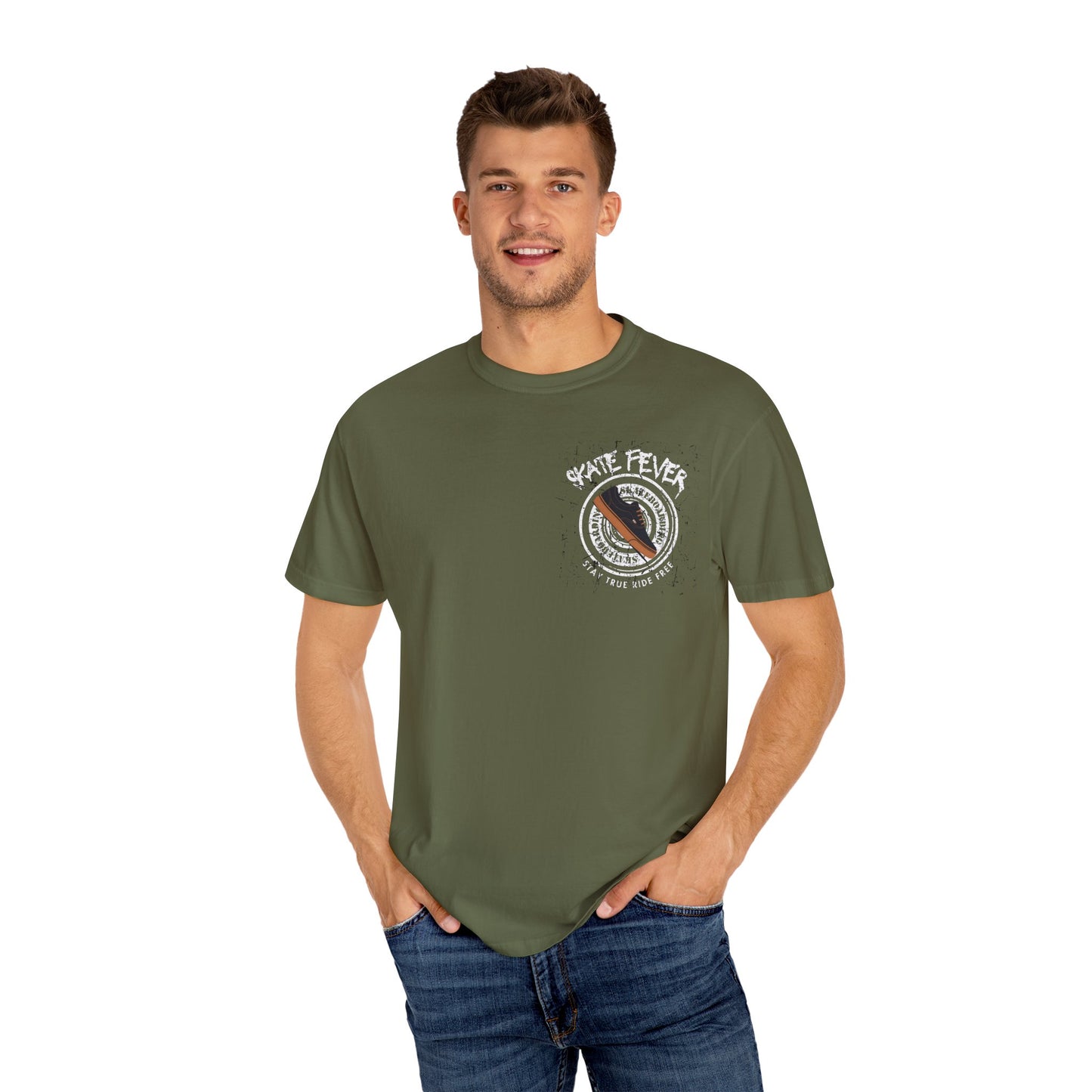 Skate Fever Unisex T-shirt - Retro Skateboarding Tee, Gift for Skaters, Streetwear, Casual Style, Birthday, Chill Vibes