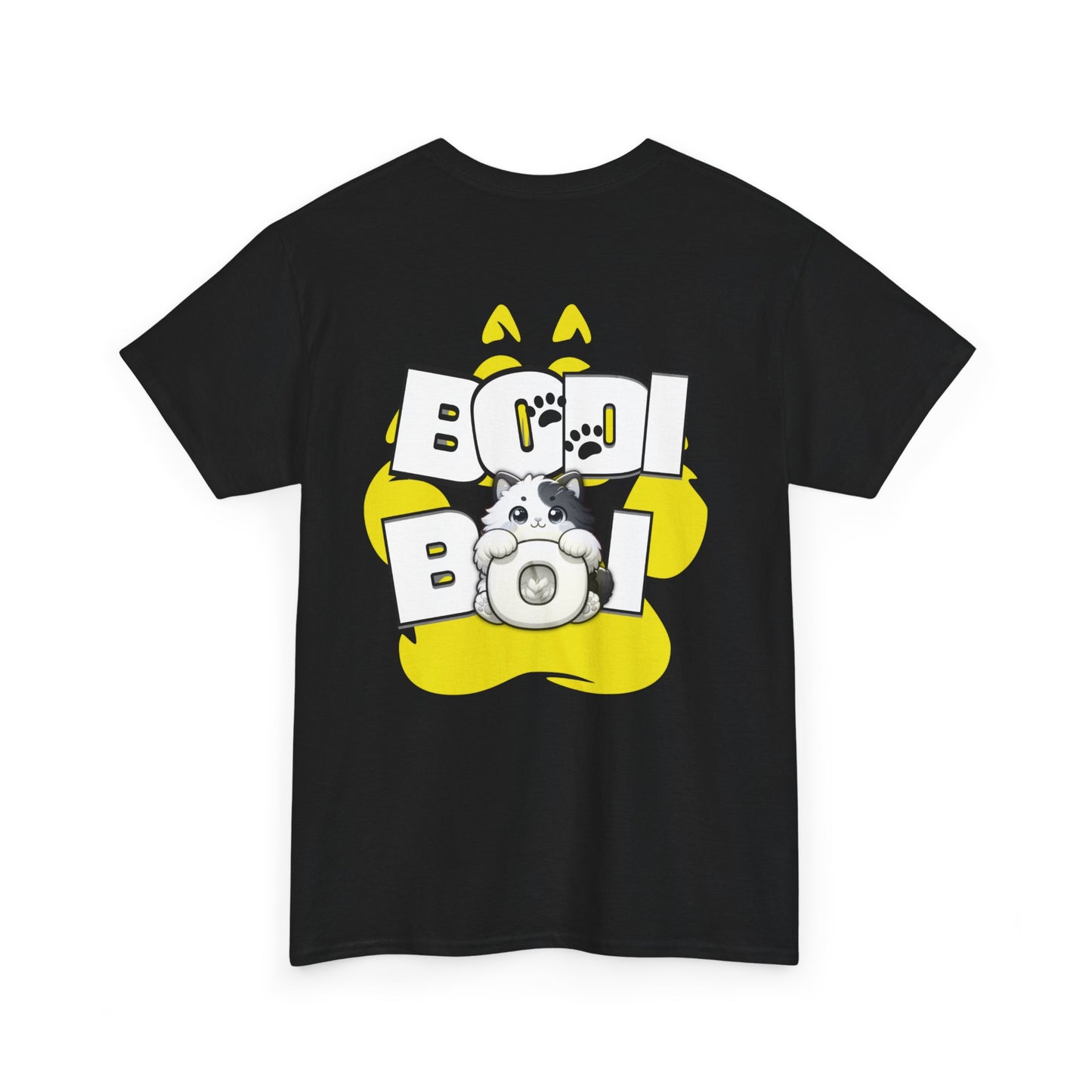 Boo Boi Unisex Heavy Cotton Tee | Cute Animal Graphic Shirt, Casual Wear, Gift for Pet Lovers, Fun T-Shirt, Unique Design