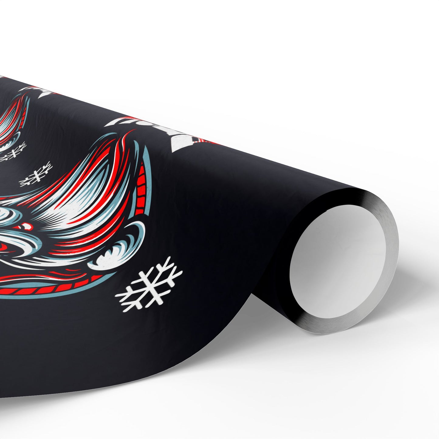 happy xmas bitch Paper Roll, Holiday Gift Wrap for Christmas, Birthdays, and Special Occasions - Unique Black Design