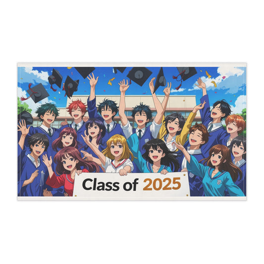 Graduation Tea Towels blank on the back for everyone to sign