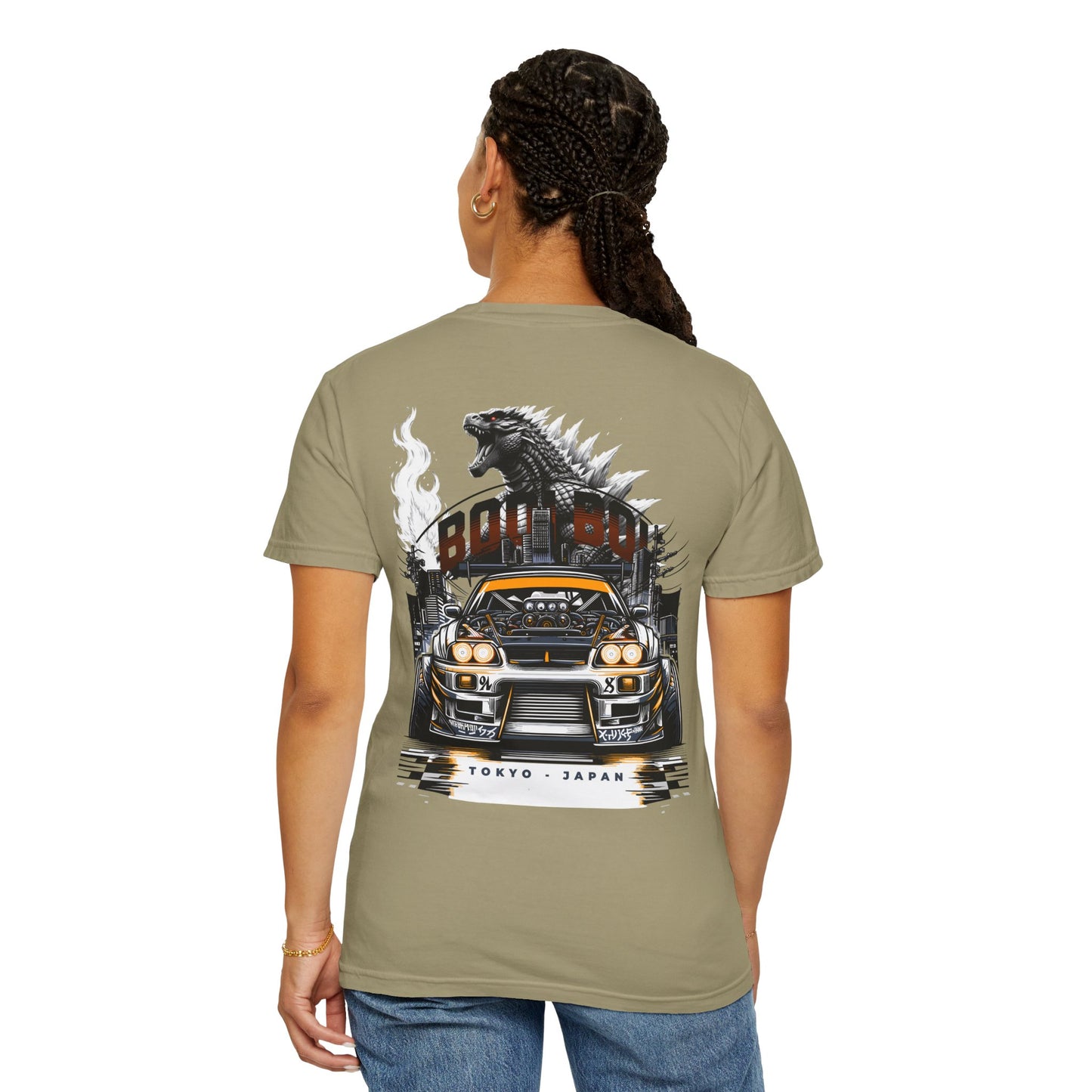 Godzilla Graphic Unisex T-Shirt, Retro Car T-Shirt, Tokyo Japan T-Shirt, Casual Tee Shirt, Unisex Fashion Tee, Stylish Streetwear