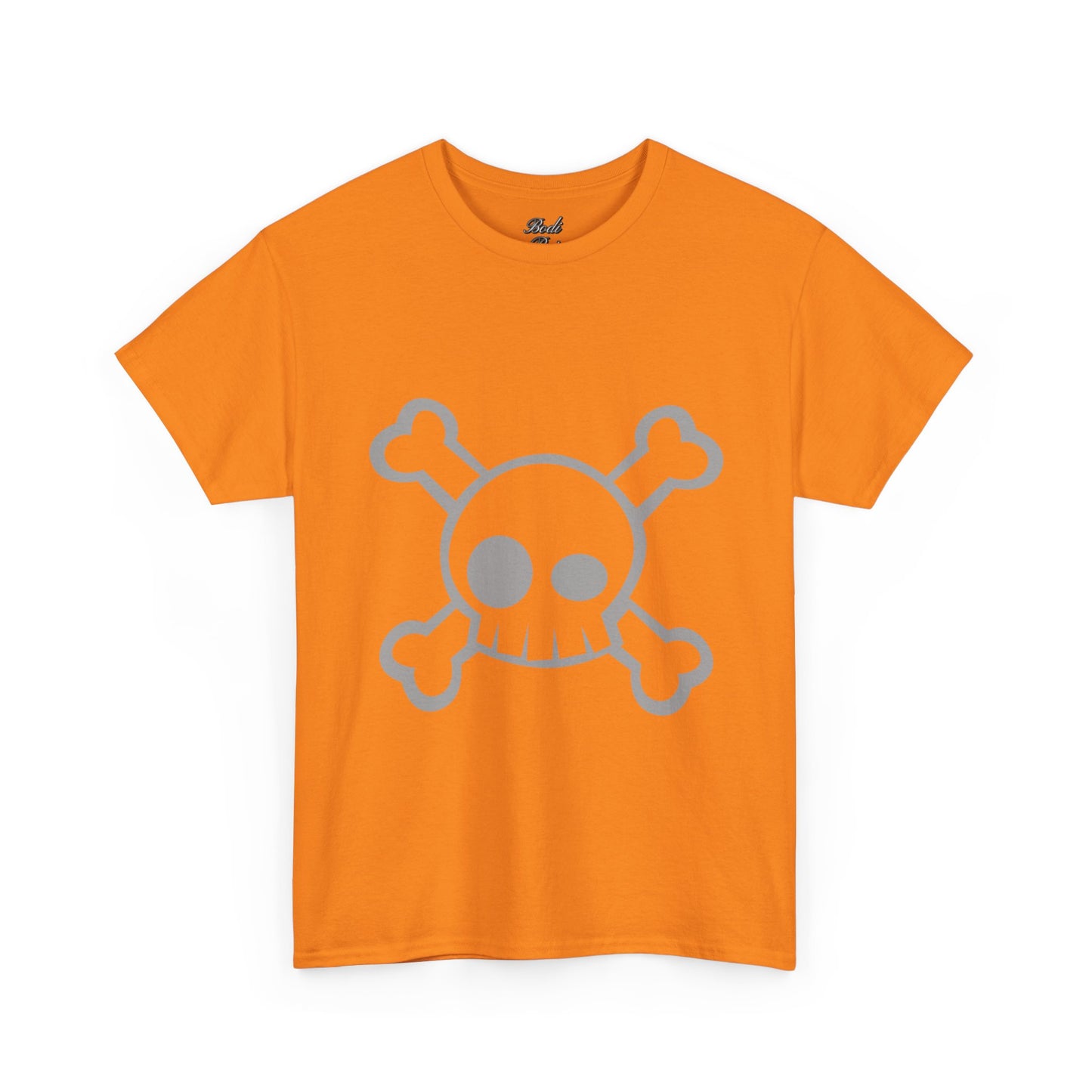 Skull & Bear Graphic Tee, Unisex Heavy Cotton Shirt for Casual Wear, Gift for Birthdays, Halloween, Gothic Tee, Cool Tee, Bear Lover Gift,