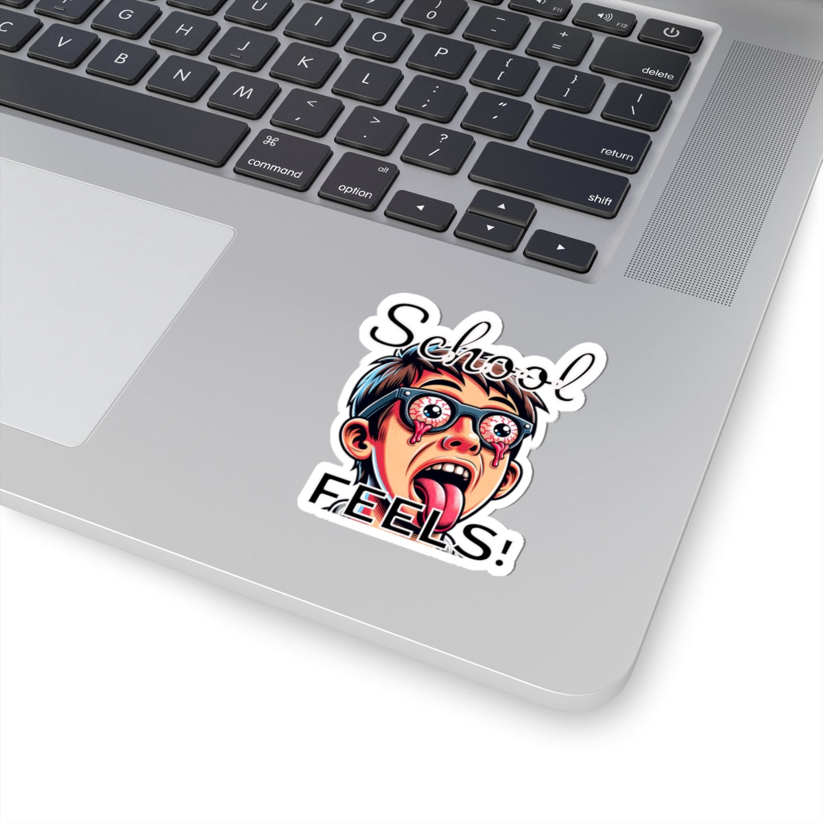 School Feels Kiss-Cut Stickers, Student Life Decals, Funny Laptop Stickers, Classroom Humor Decor, Back to School Essentials