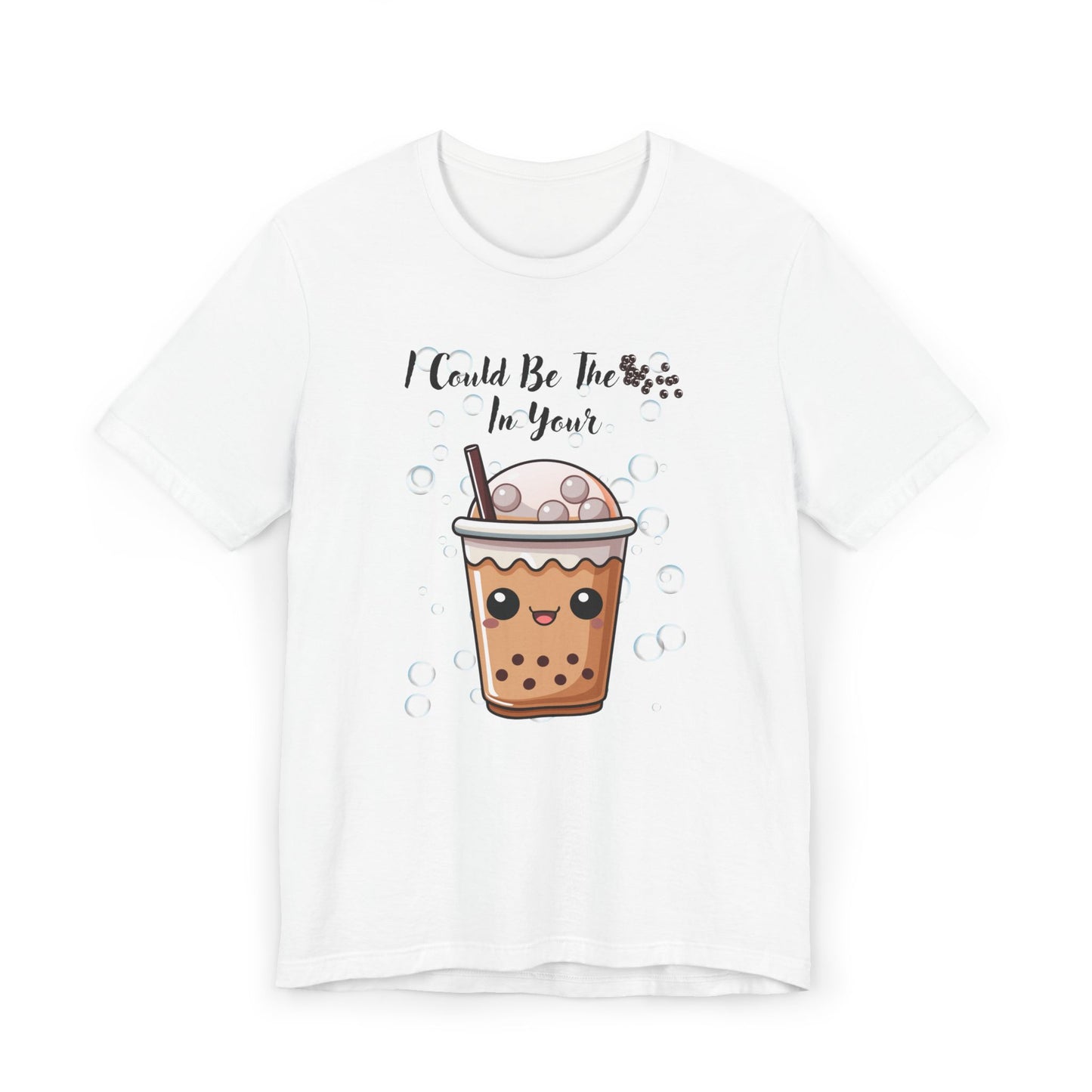 Cute Bubble Tea T-Shirt, Funny Drink Tee, Gift for Tea Lovers, Unisex Casual Shirt, Trendy Summer Wear, Coffee Addict Top