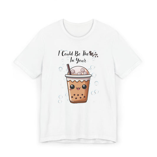 Cute Bubble Tea T-Shirt, Funny Drink Tee, Gift for Tea Lovers, Unisex Casual Shirt, Trendy Summer Wear, Coffee Addict Top