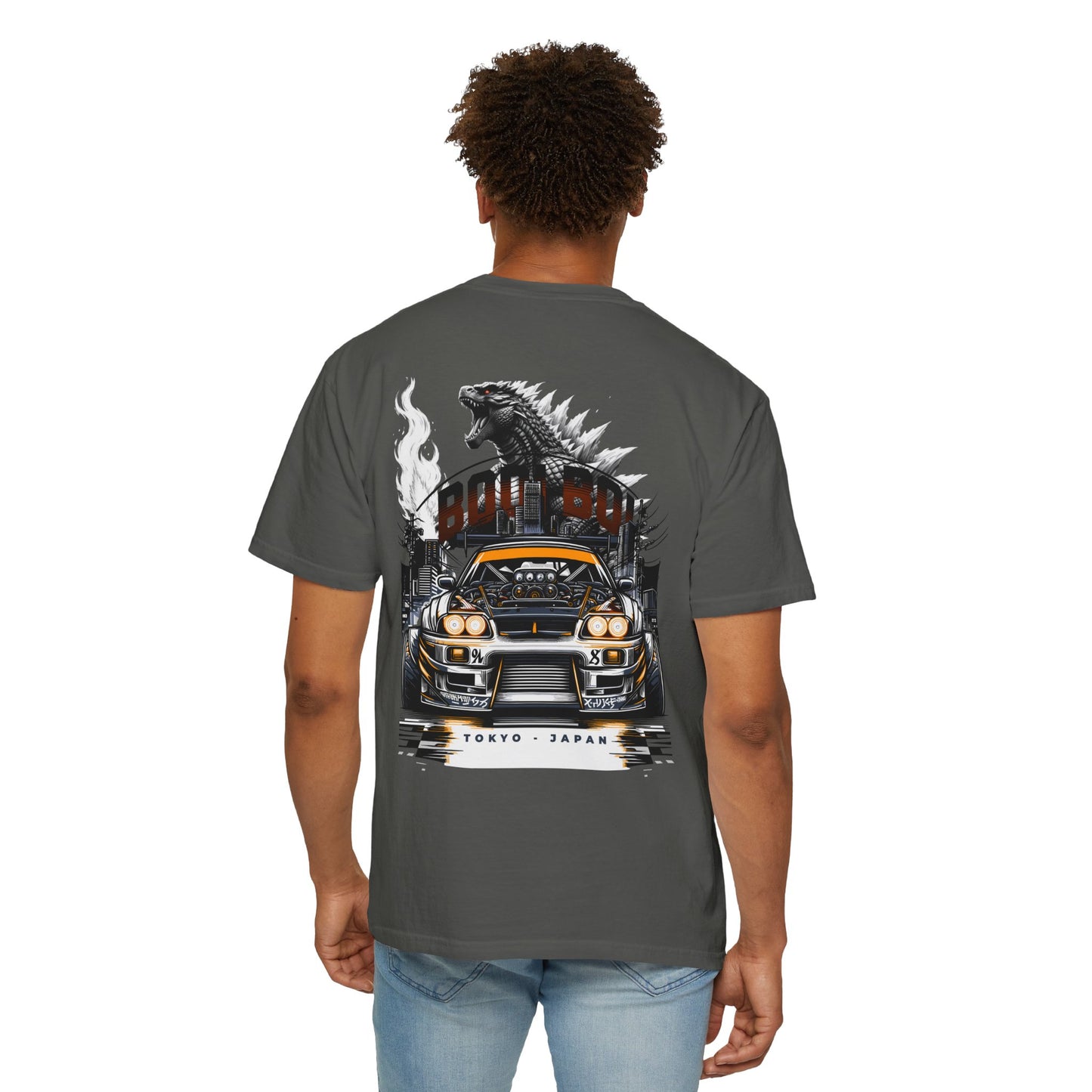 Godzilla Graphic Unisex T-Shirt, Retro Car T-Shirt, Tokyo Japan T-Shirt, Casual Tee Shirt, Unisex Fashion Tee, Stylish Streetwear