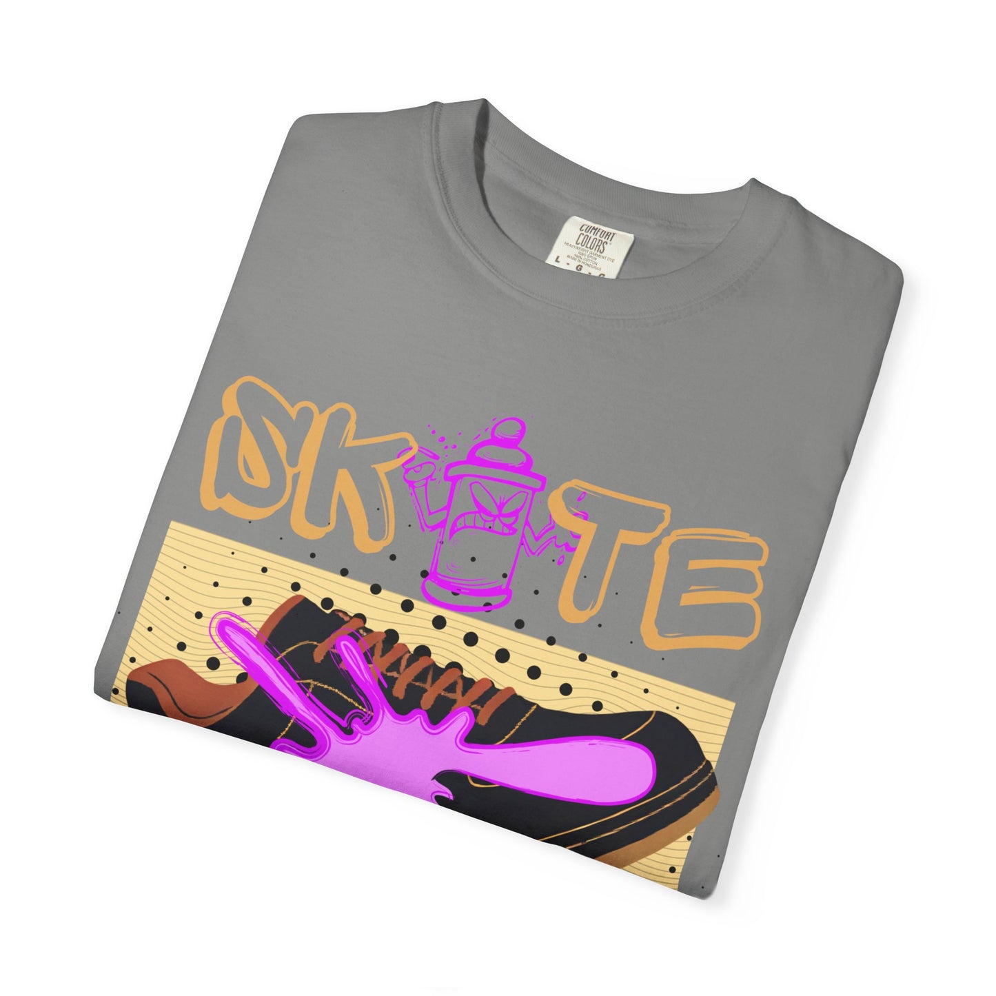 Unisex Skate-Inspired T-Shirt, Streetwear Tee, Graphic Apparel, Casual Wear, Gift for Skaters, Urban Style Shirt
