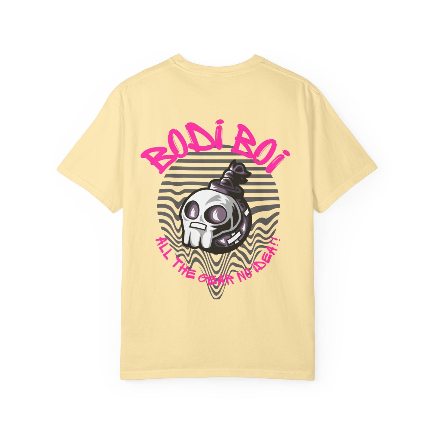 Bodi Boi Skull Graphic Unisex T-Shirt | Edgy Streetwear, Gothic Tee, Gift for Him, Halloween Apparel, Casual Wear