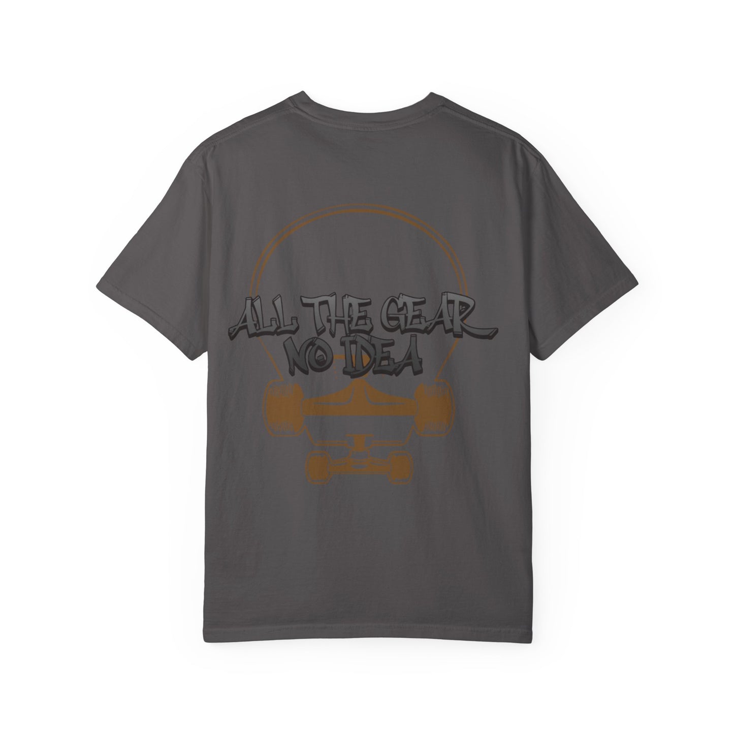 Skateboard Vibes Unisex T-Shirt | Streetwear Style, Casual Tee, Graphic Tee, Gift for Skaters, All the Gear No Idea