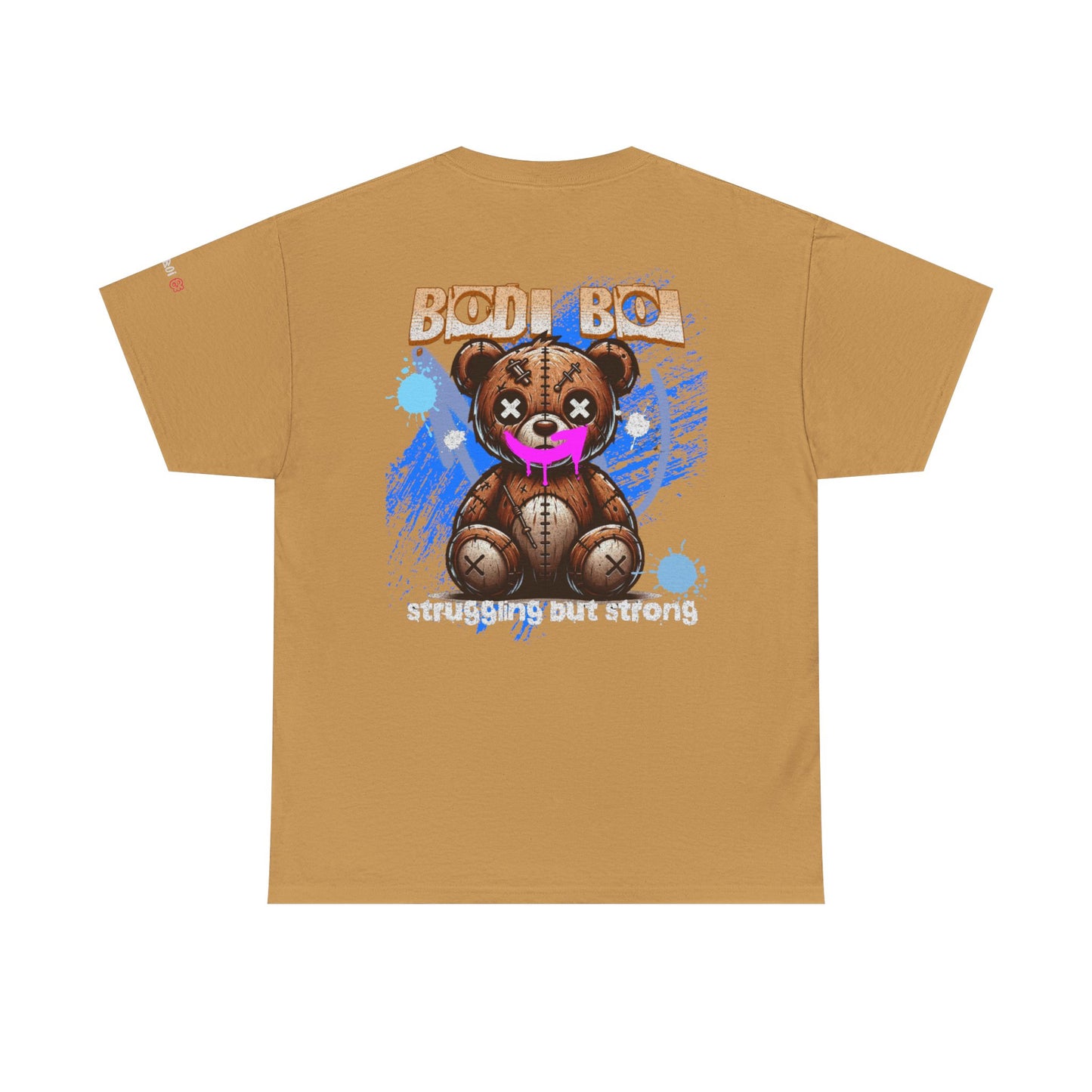 Unisex Heavy Cotton Tee with Playful Bear Design, Cute Graphic Tee for Everyday Wear, Fun Gift for Birthdays, Casual Fashion [...]