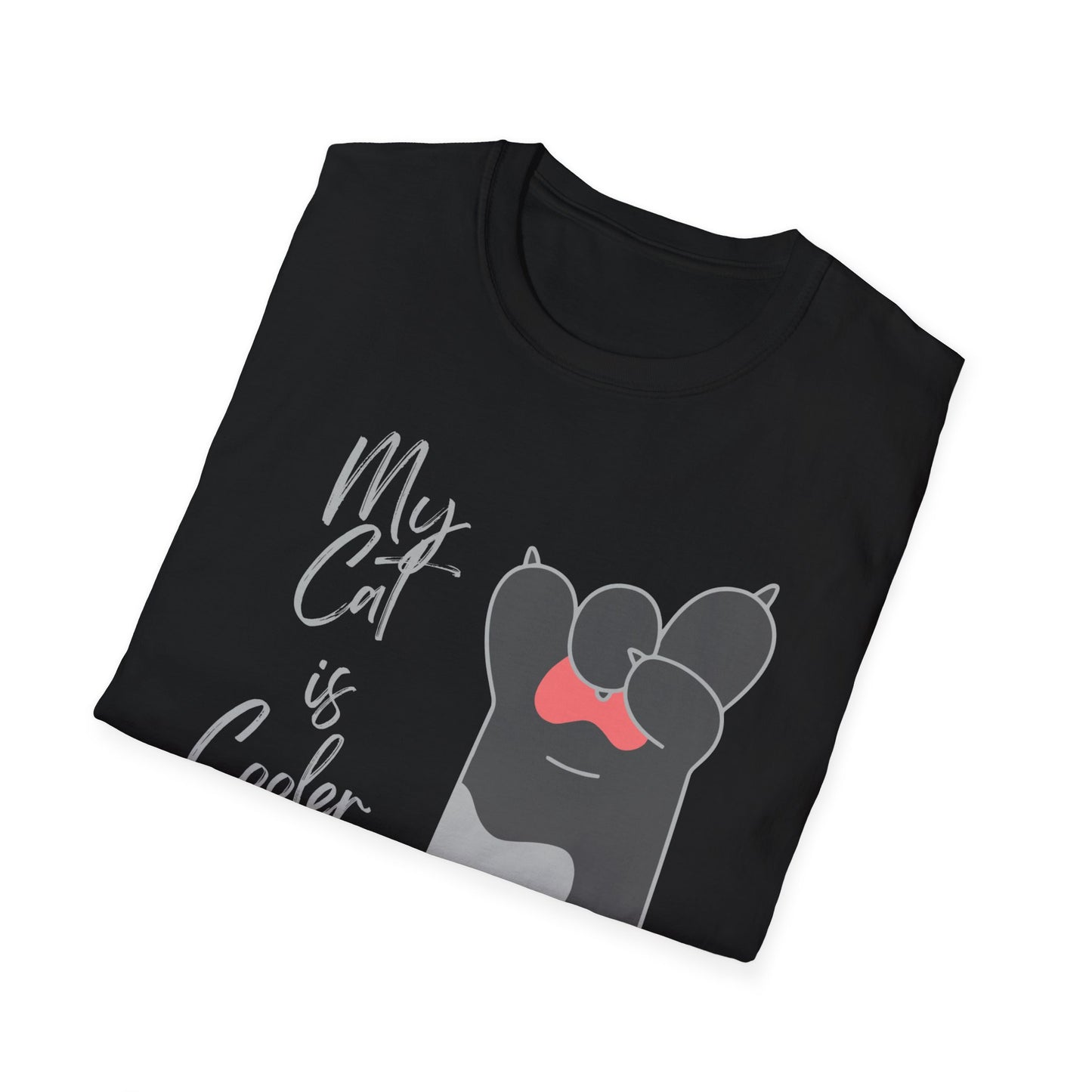 Cat Lover my cat is cooler Unisex T-Shirt: My Cat is Cooler Than Yours, Gift for Pet Lovers, Funny Cat Tee, Animal Lover Apparel, Birthday Gift
