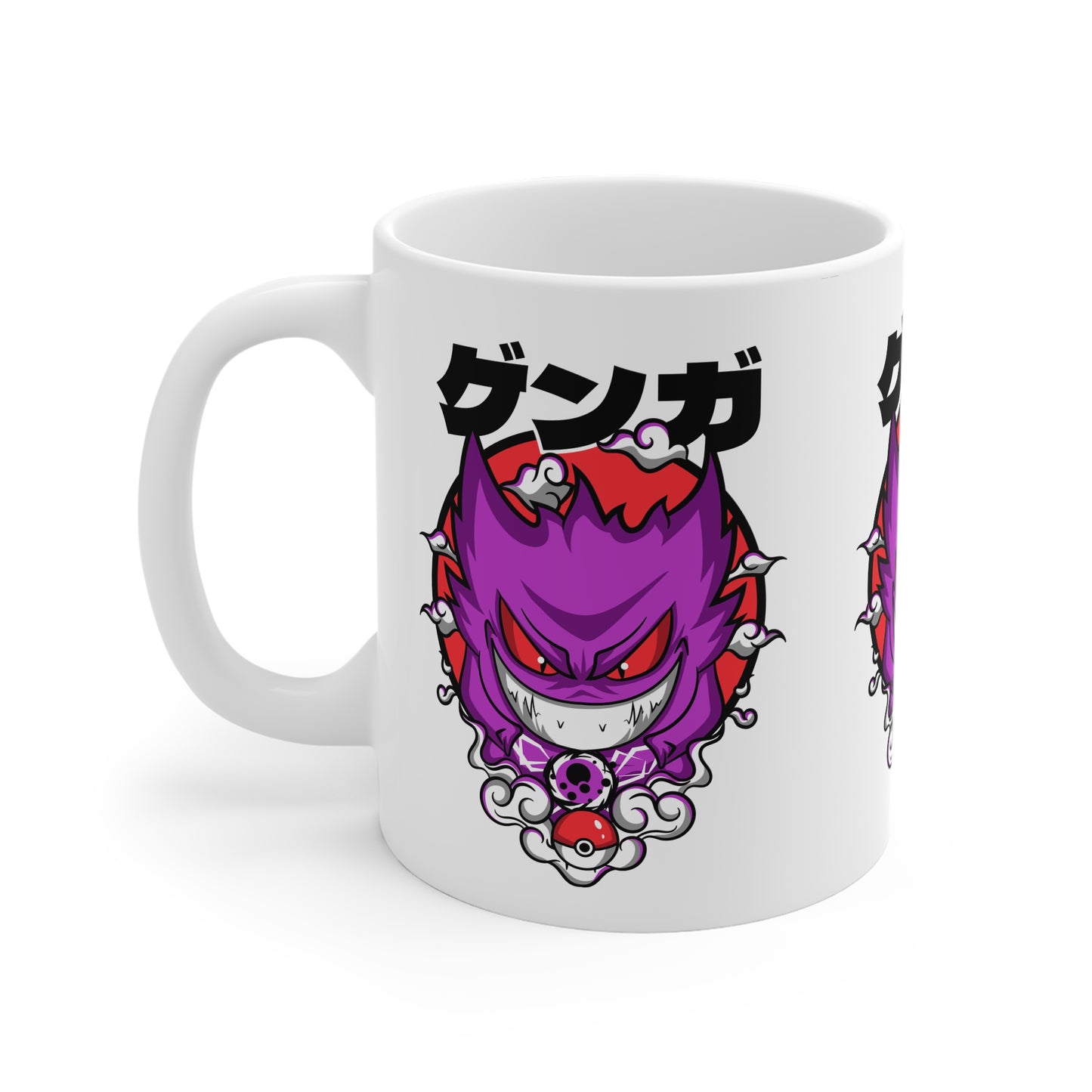 Coffee Mug - Anime Mug, Cute Gift for Gamers, Collectible Ceramic Cup, Halloween Decor, Cartoon Character Drinkware