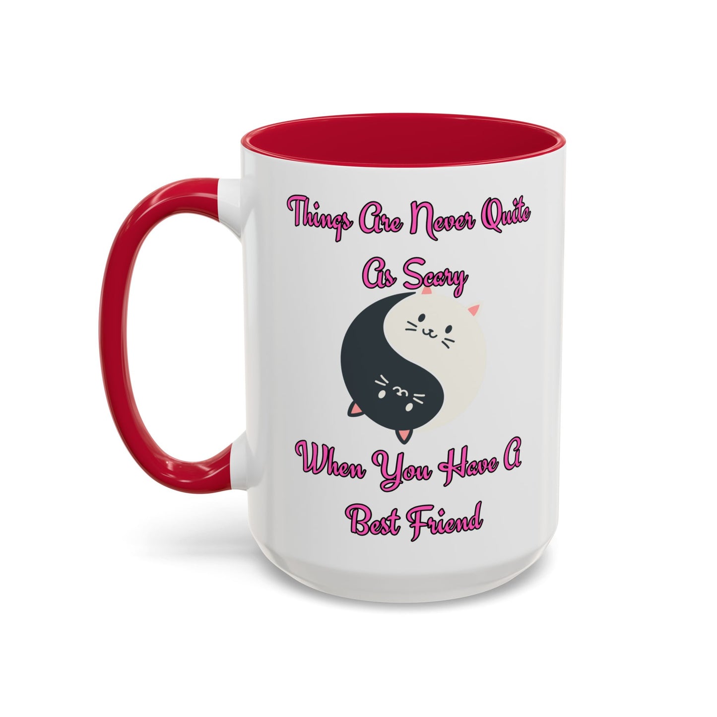 Cute Best Friend Coffee Mug | Colorful Ceramic Mug for Friendship | Gift for Besties, Birthdays, Friendship Day, Cute Mug