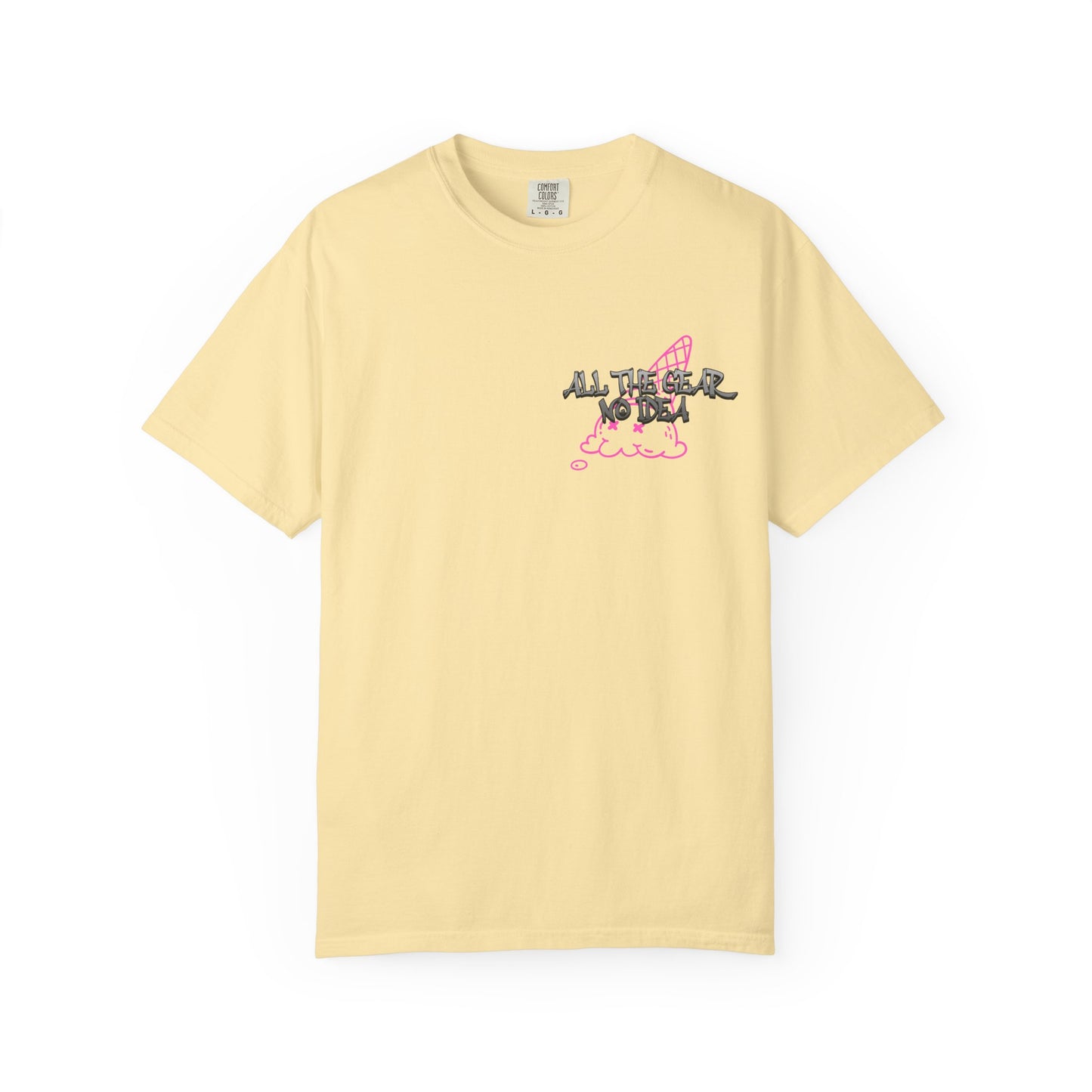 Skateboard Vibes Unisex T-Shirt | Streetwear Style, Casual Tee, Graphic Tee, Gift for Skaters, All the Gear No Idea